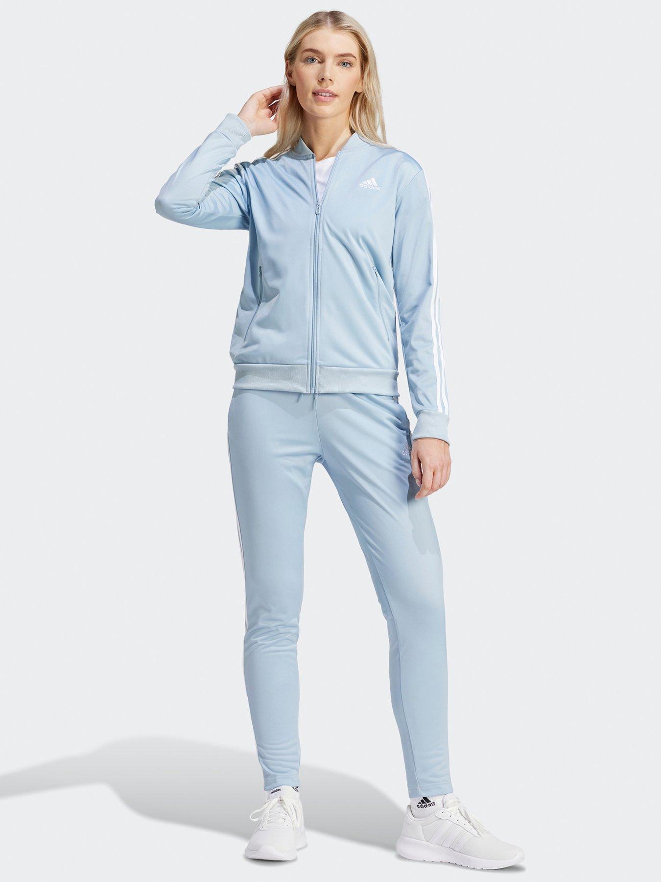 adidas Sportswear Women s 3 Stripe Tracksuit Blue Very Ireland