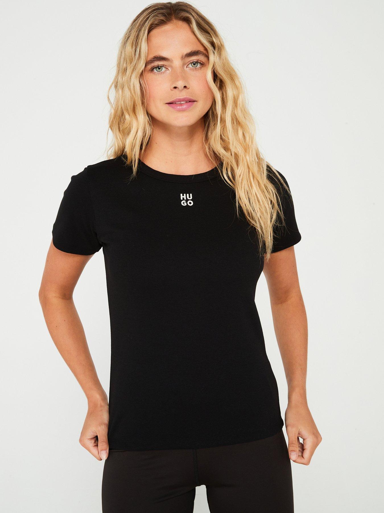 HUGO Deloris T-Shirt - Black