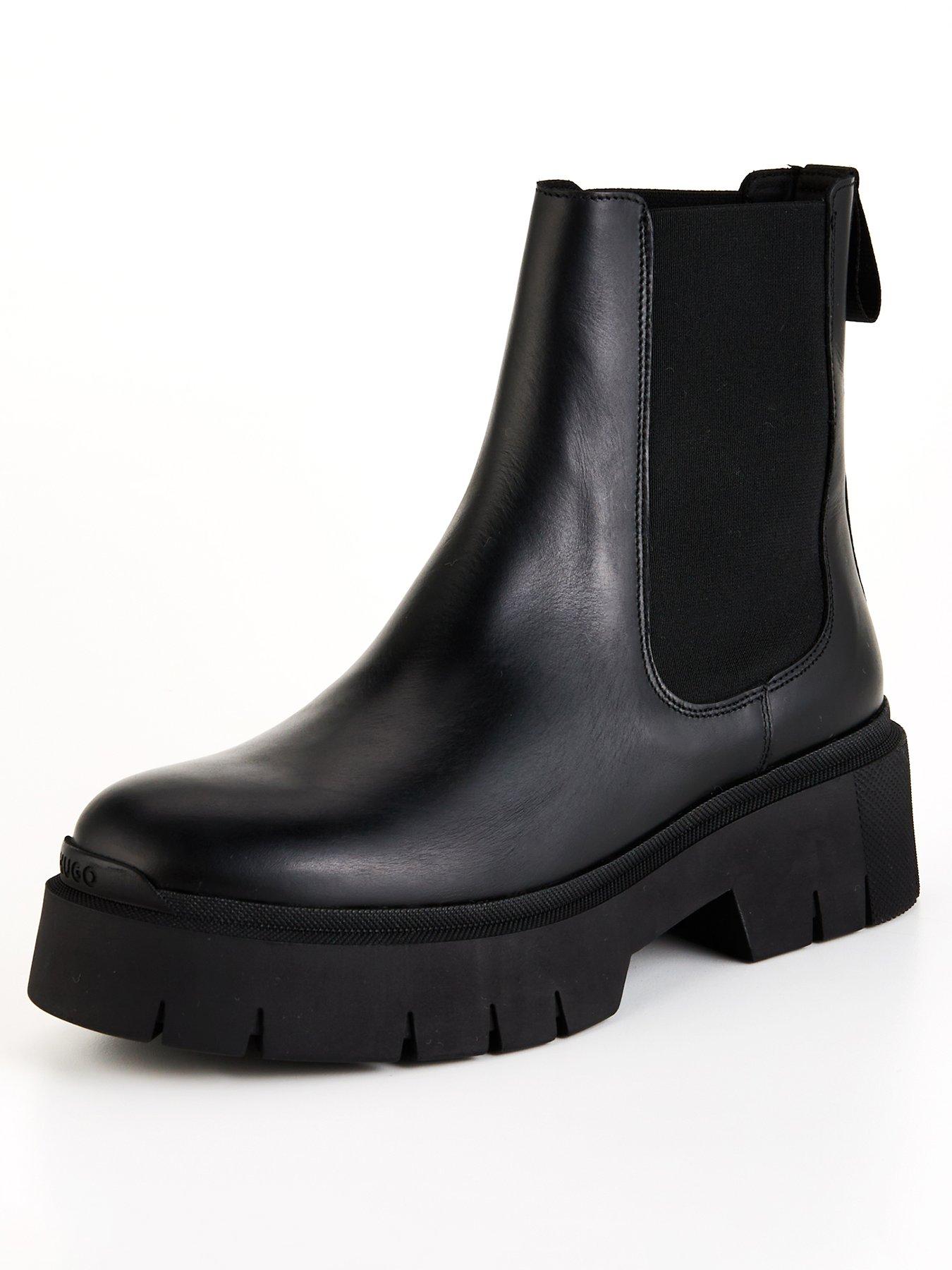 hugo-kris-chelsea-boot-blackstillFront