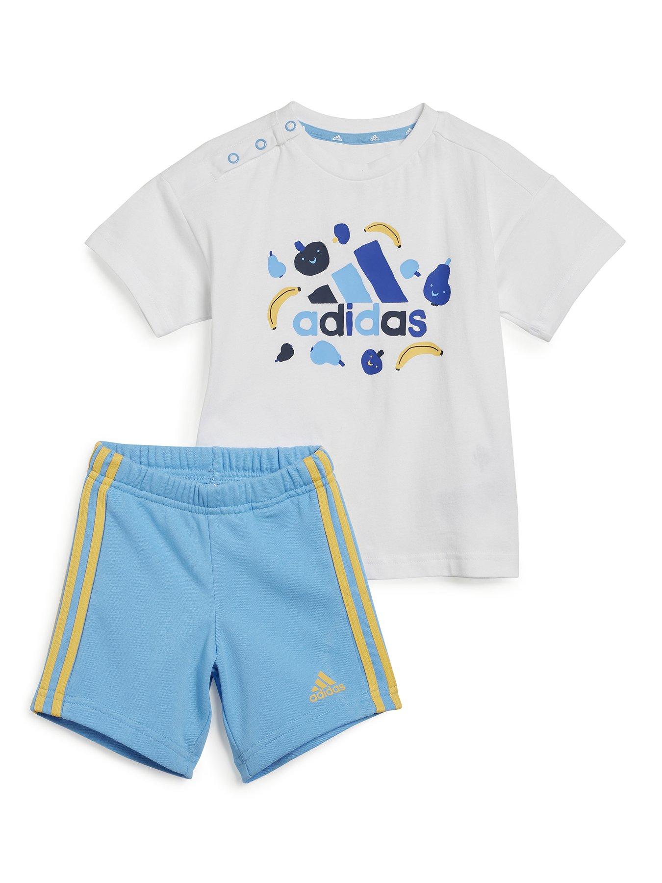 Adidas short set infant deals
