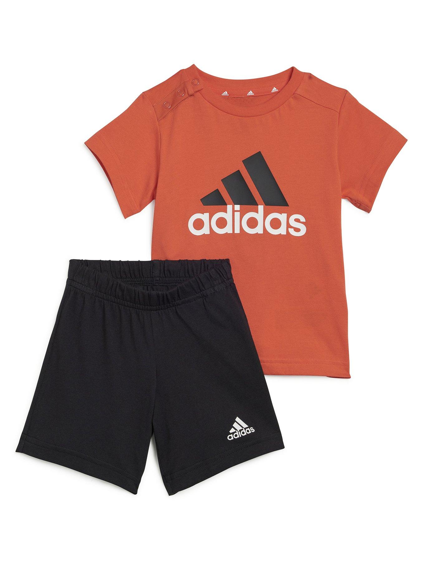 adidas-sportswear-infant-essentials-youthbaby-jogger-redblack