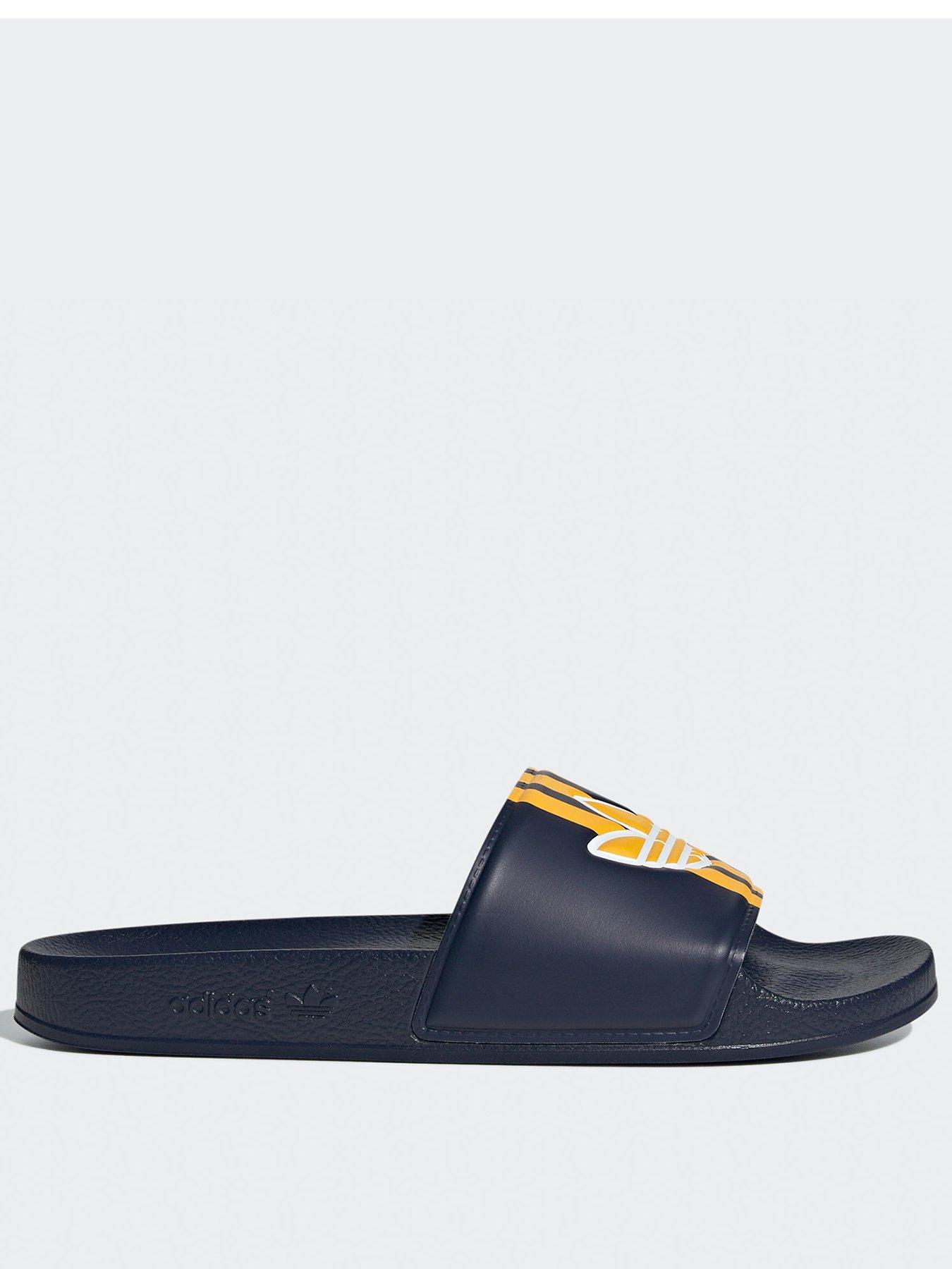 adidas-originals-mens-adilette-sliders-blueyellow