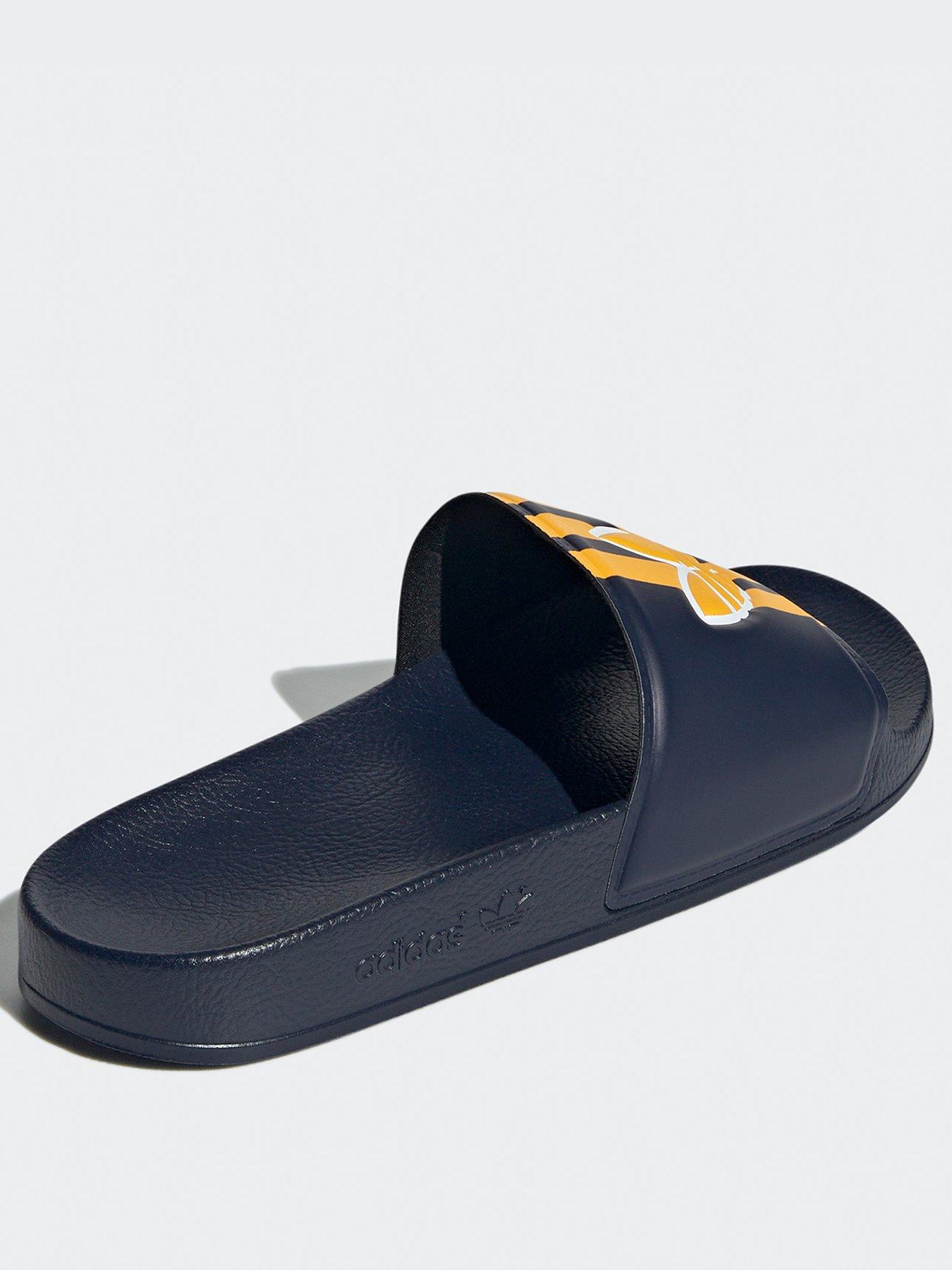 adidas-originals-mens-adilette-sliders-blueyellowback