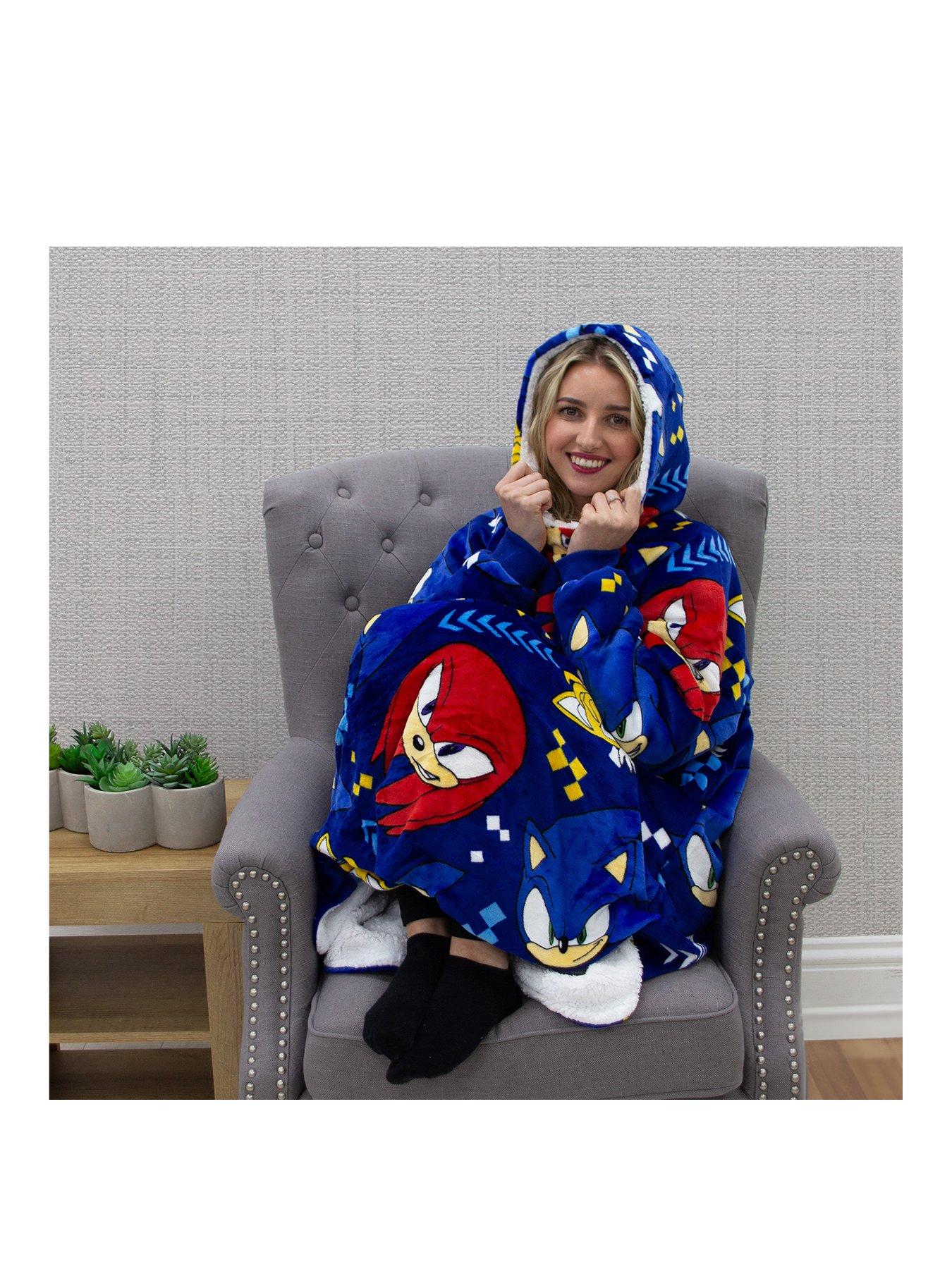 sonic-the-hedgehog-sonic-bounce-wearable-hooded-fleece-blanket-large-multistillFront