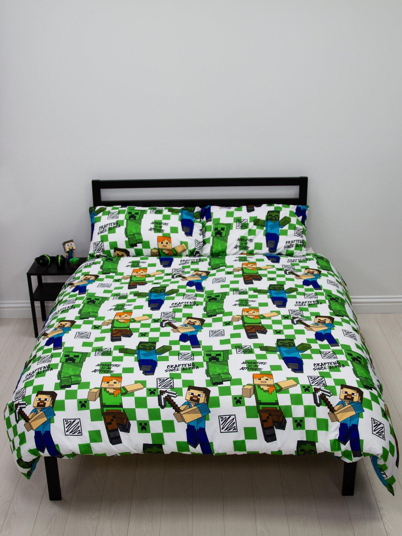 minecraft-drawn-double-duvet-cover-set-multi