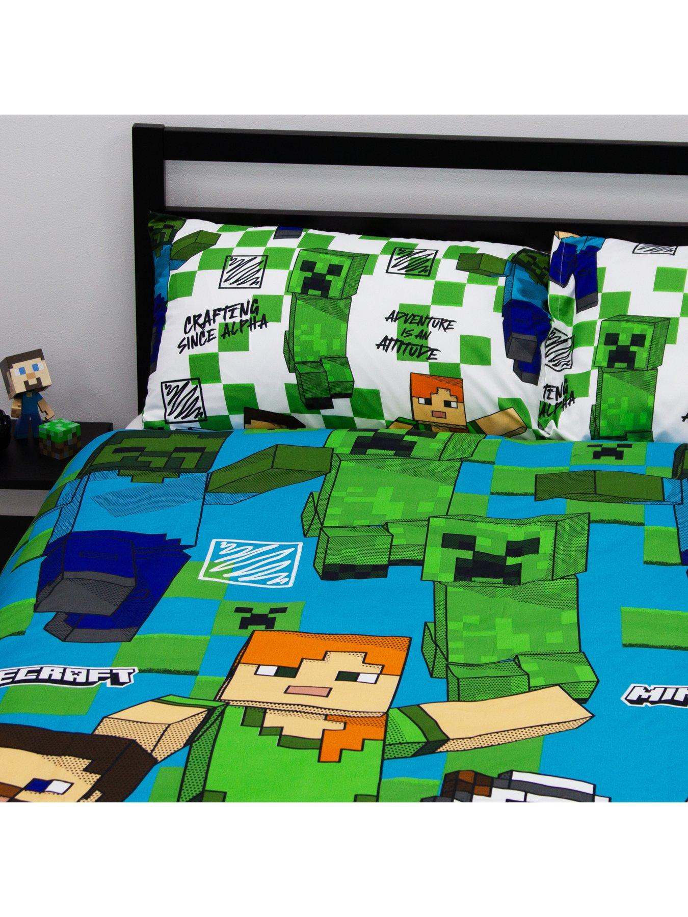 minecraft-drawn-double-duvet-cover-set-multidetail