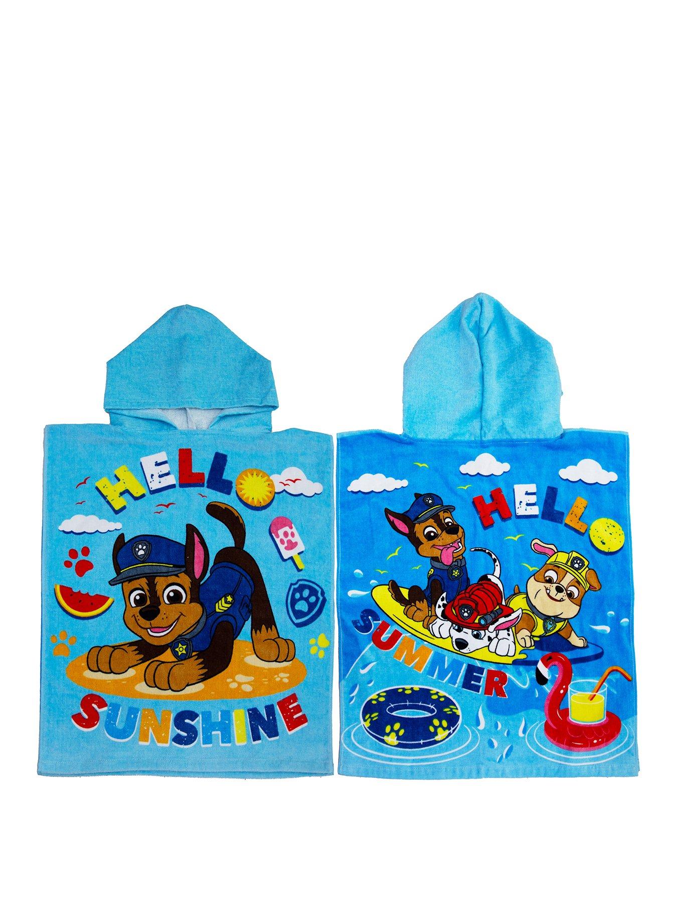 Image of Paw Patrol Summer Poncho Towel