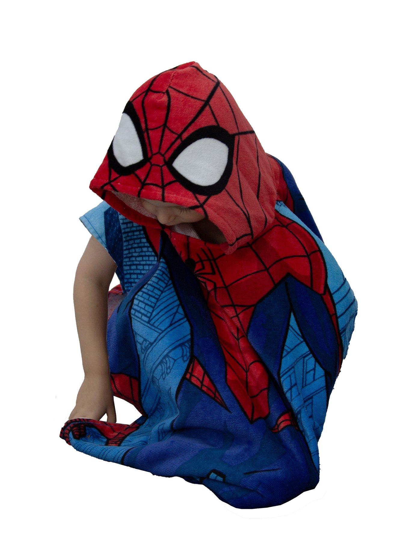 marvel-spiderman-spiderman-spider-city-poncho