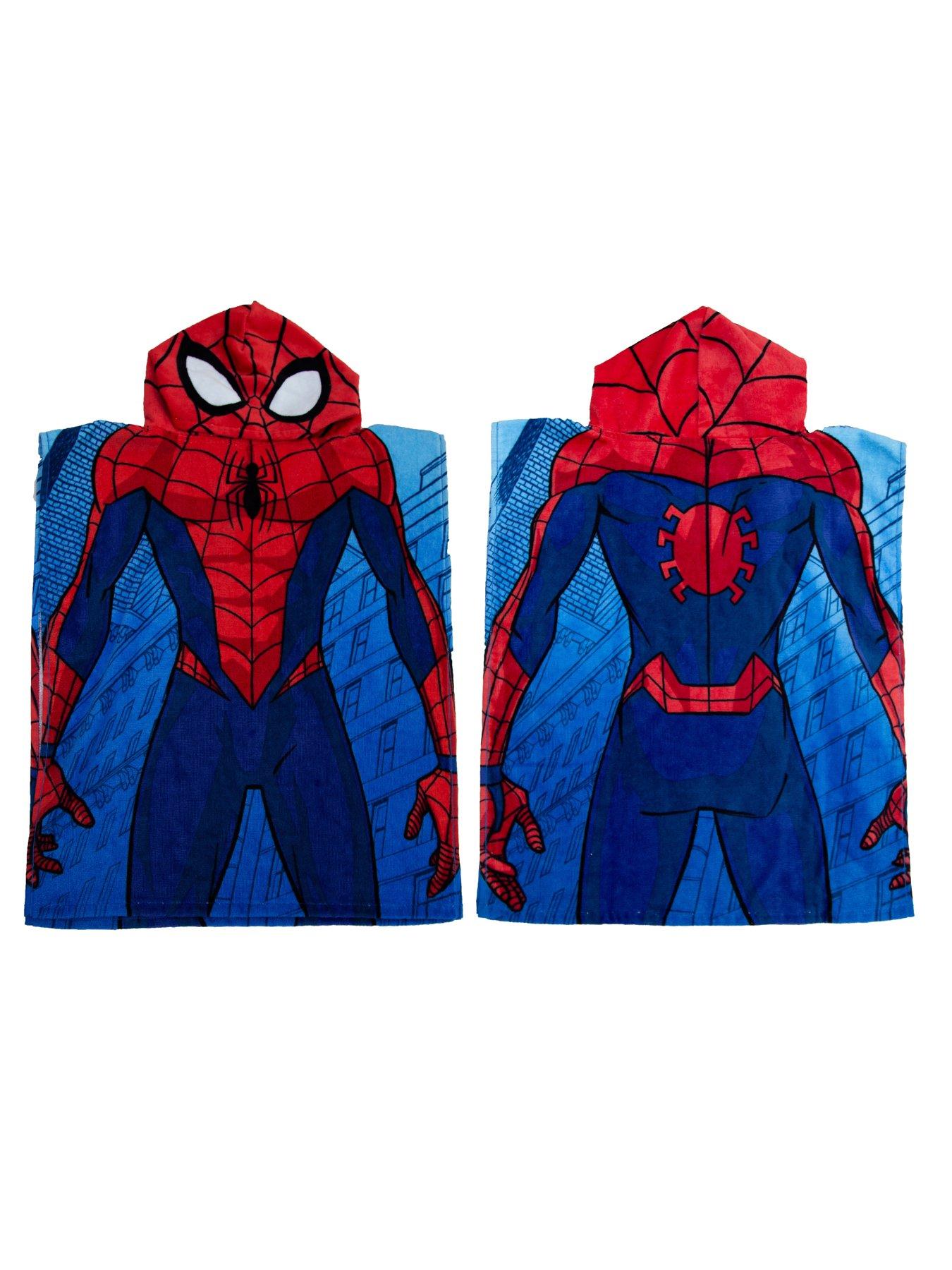 Spiderman Spider City Poncho