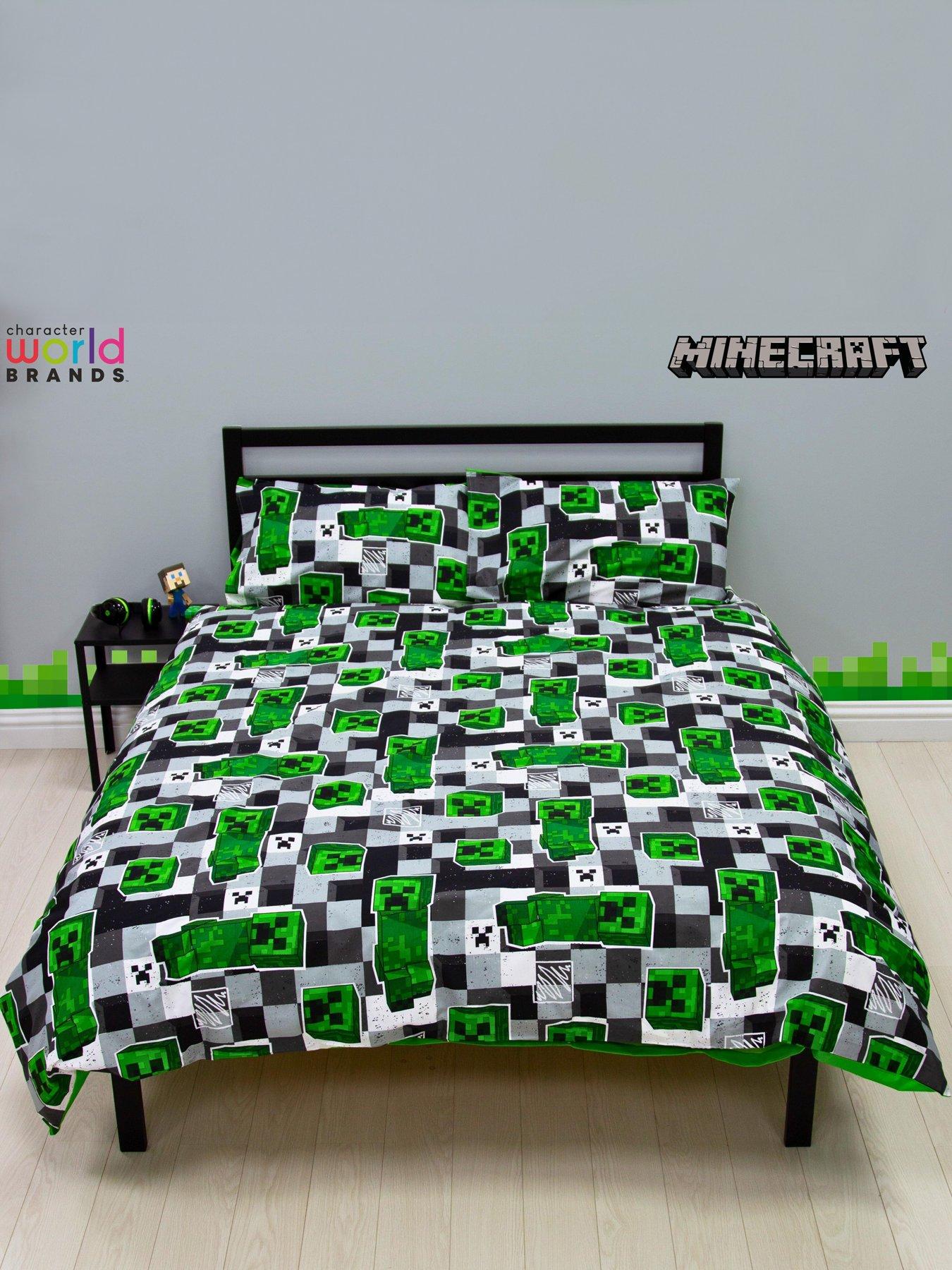 minecraft-check-panel-double-duvet-cover-set-multi