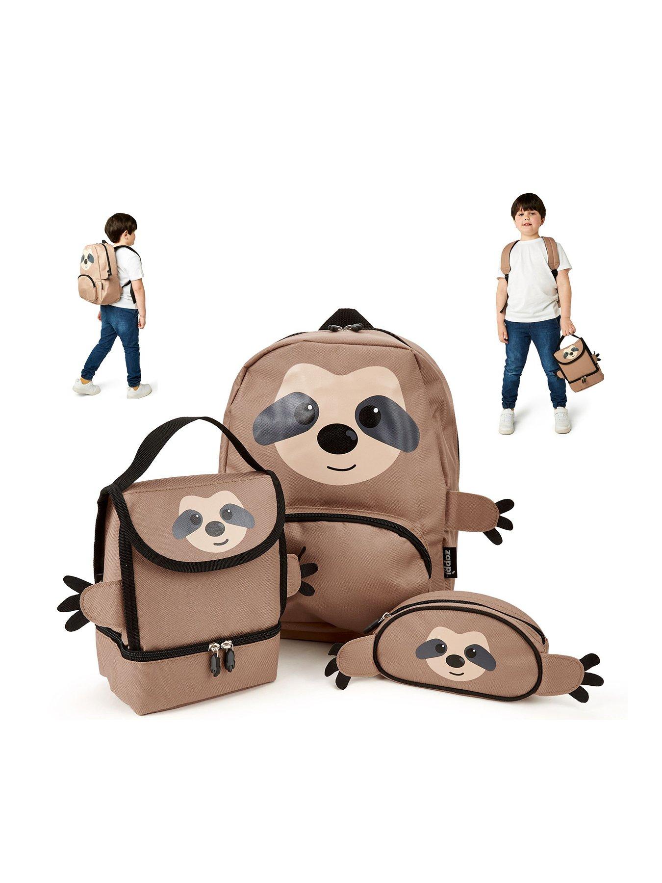 undefined Zappi Baby Animal Backpack (Set) - Sloth