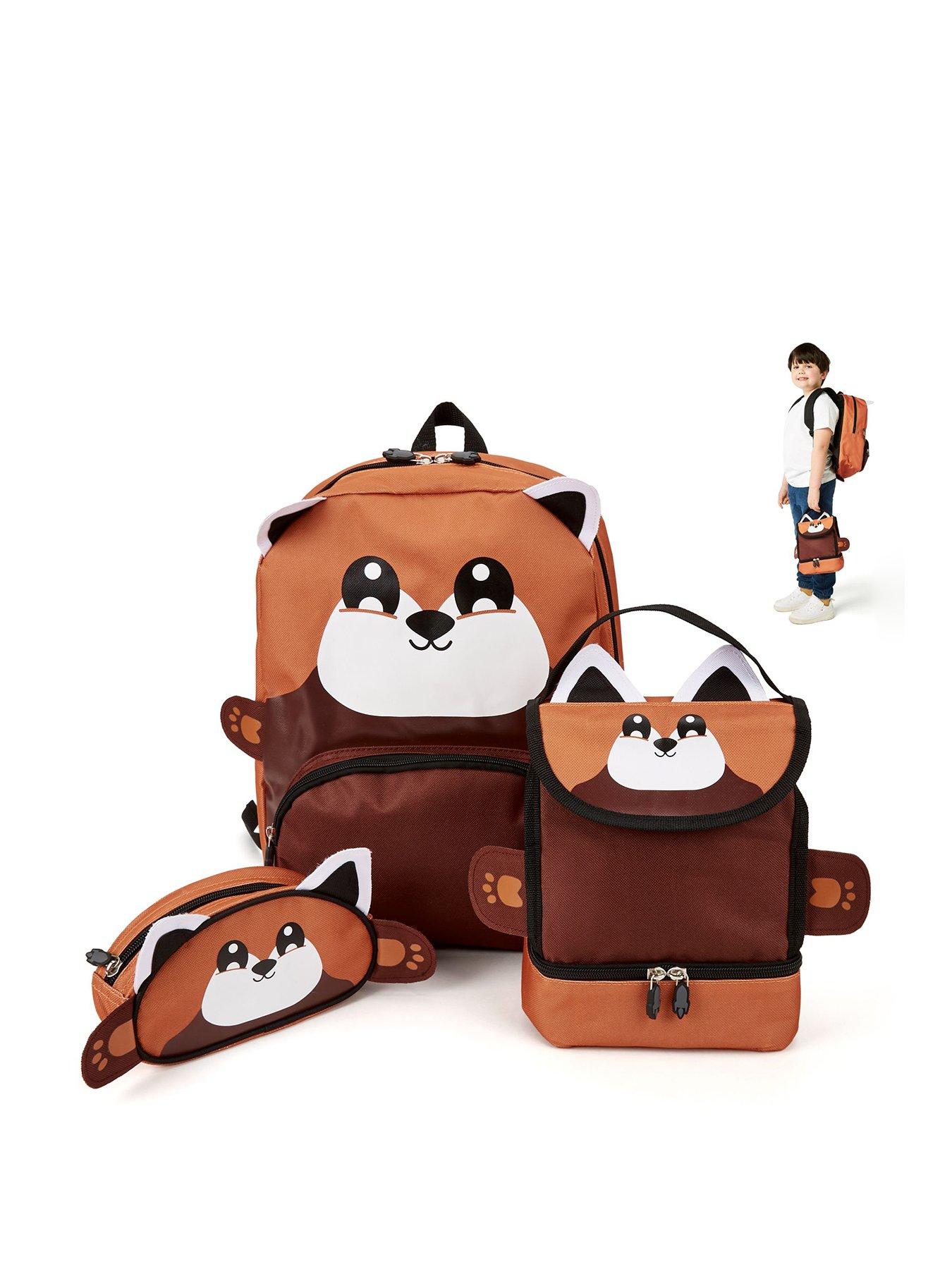 undefined Zappi Baby Animal Backpack (Set) - Red Panda