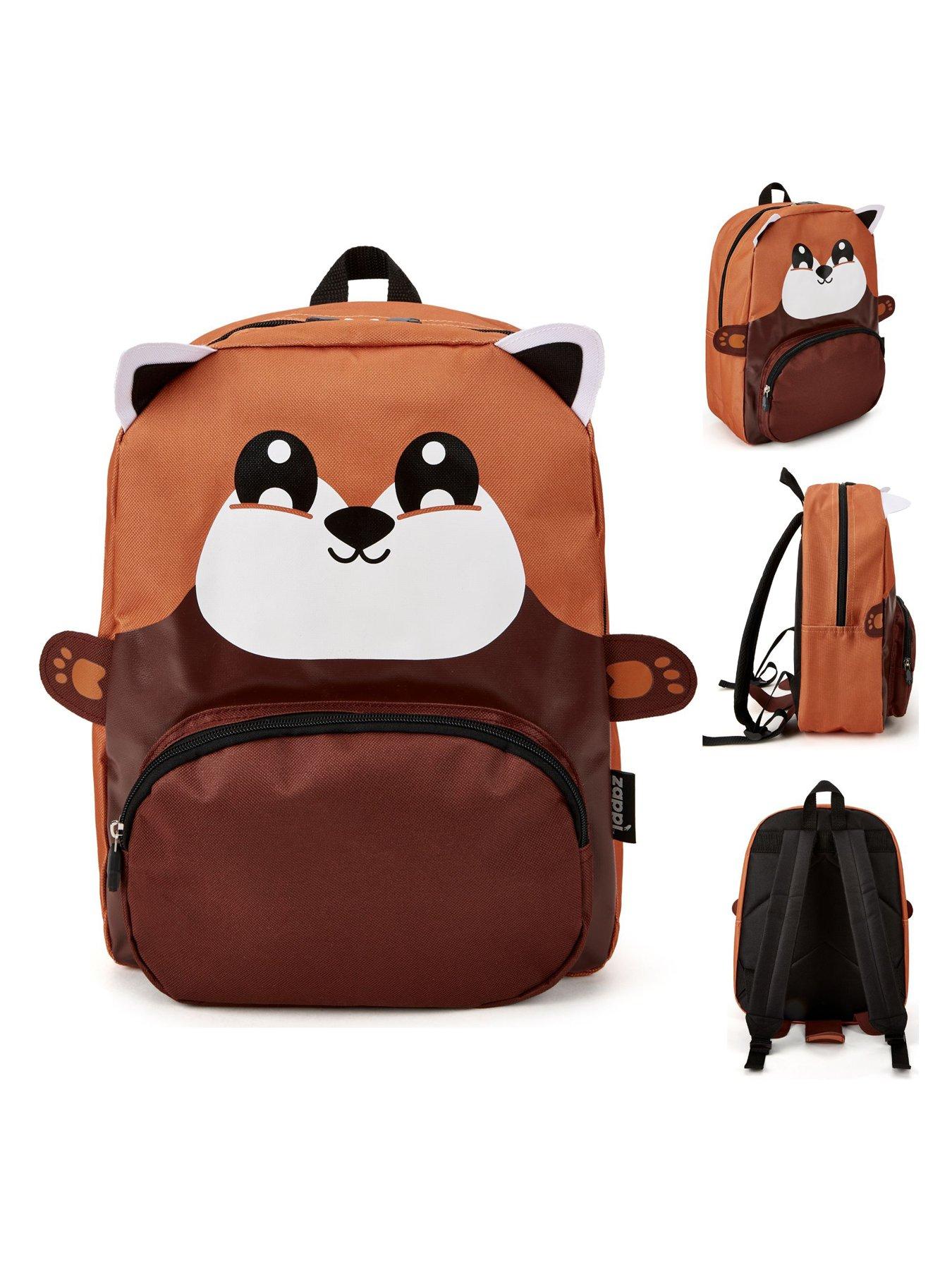 zappi-baby-animal-backpack-set-red-pandastillFront