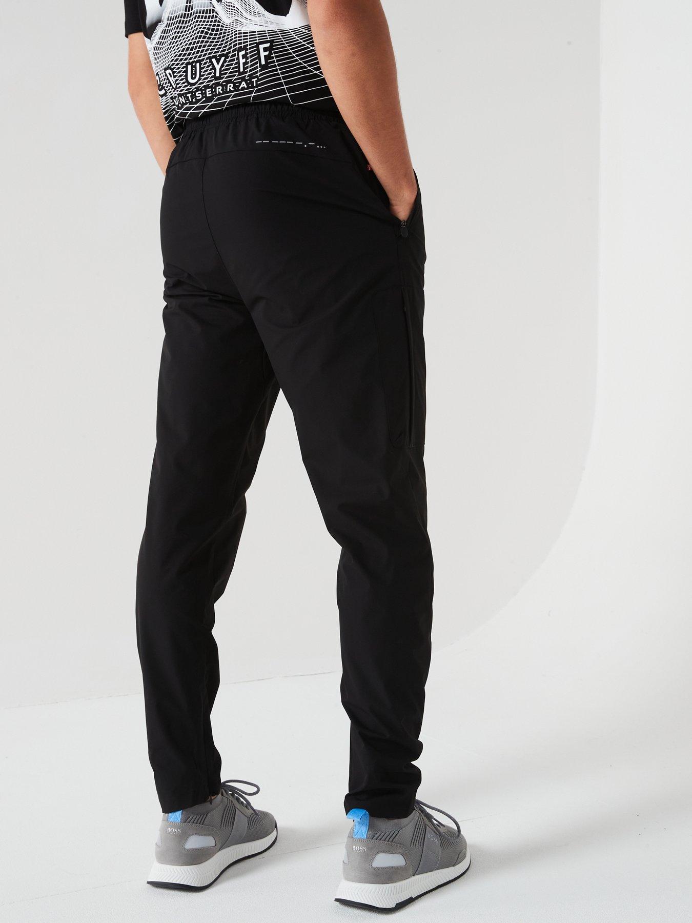 cruyff-trace-cargo-pants-blackstillFront