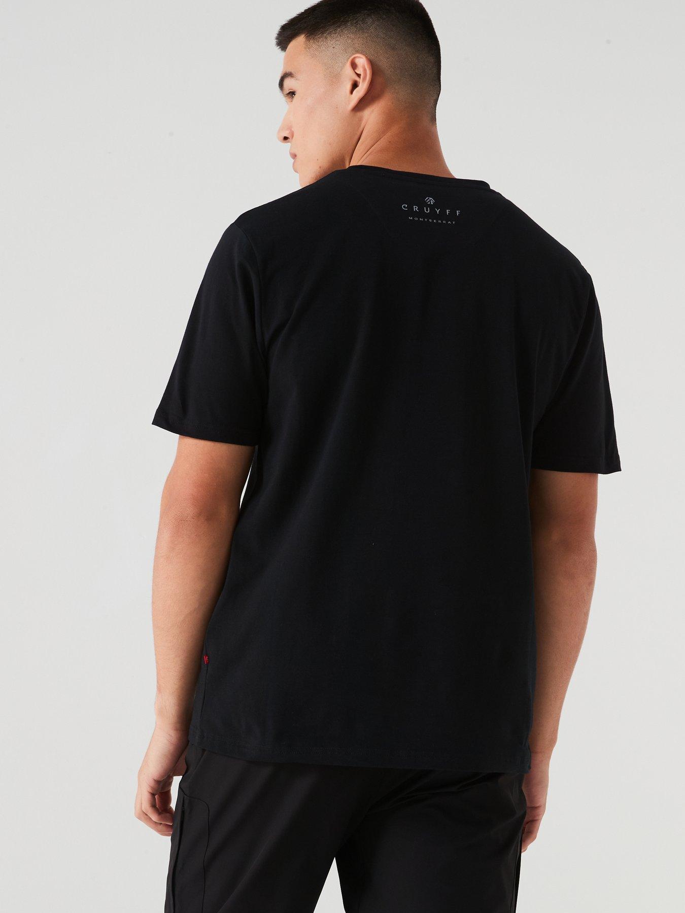 cruyff-prima-short-sleeve-t-shirt-blackstillFront