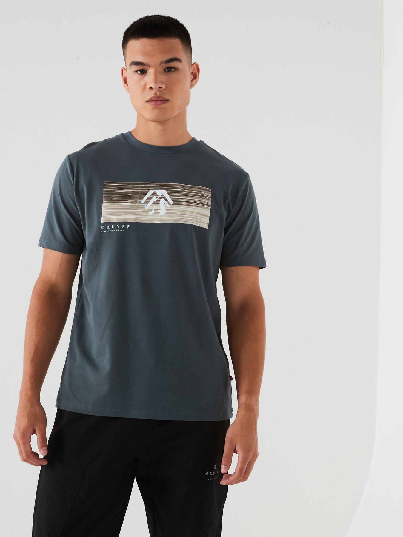 cruyff-prima-short-sleeve-t-shirt-grey