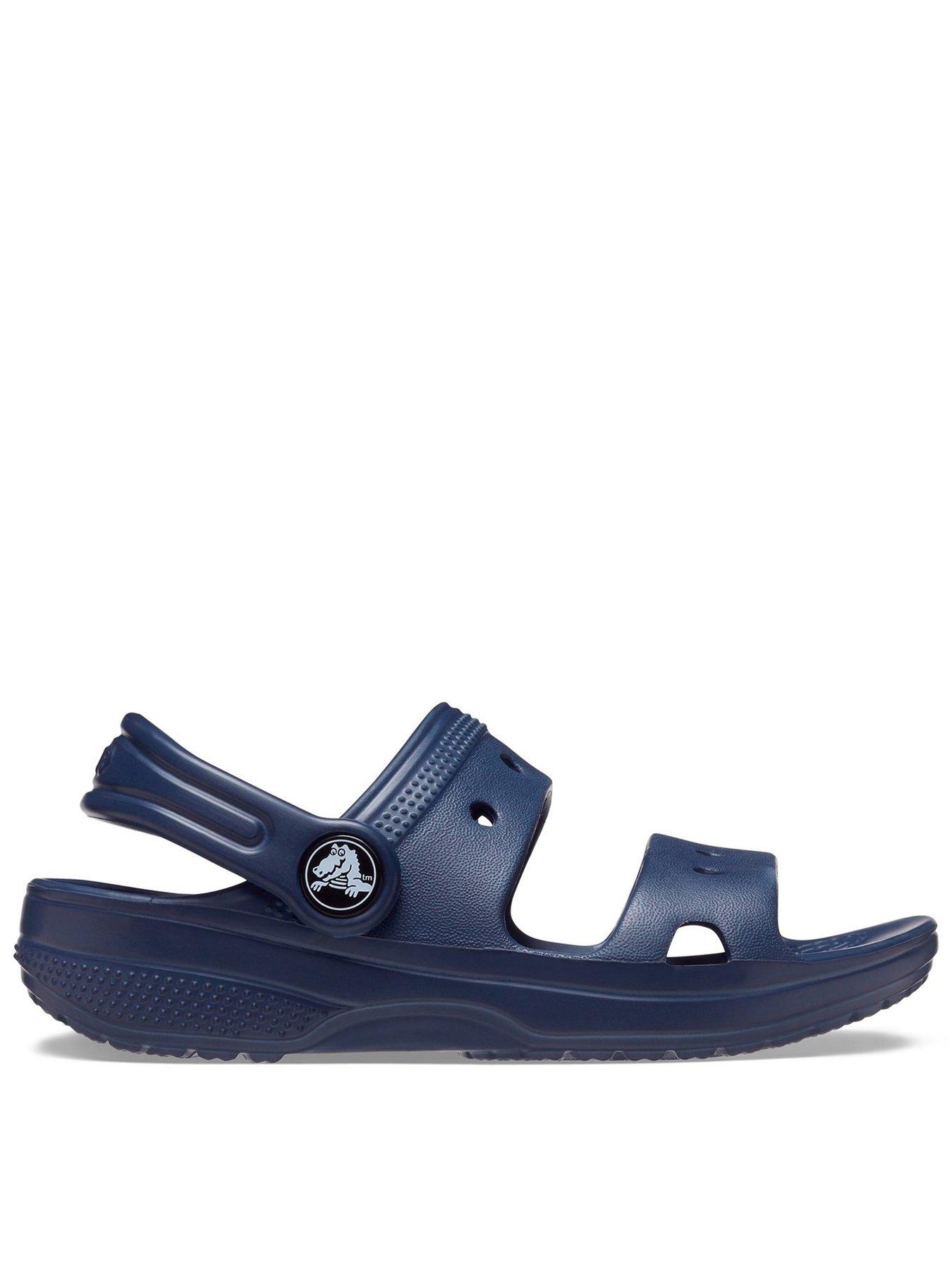 undefined Crocs Navy Classic Sandal Toddler