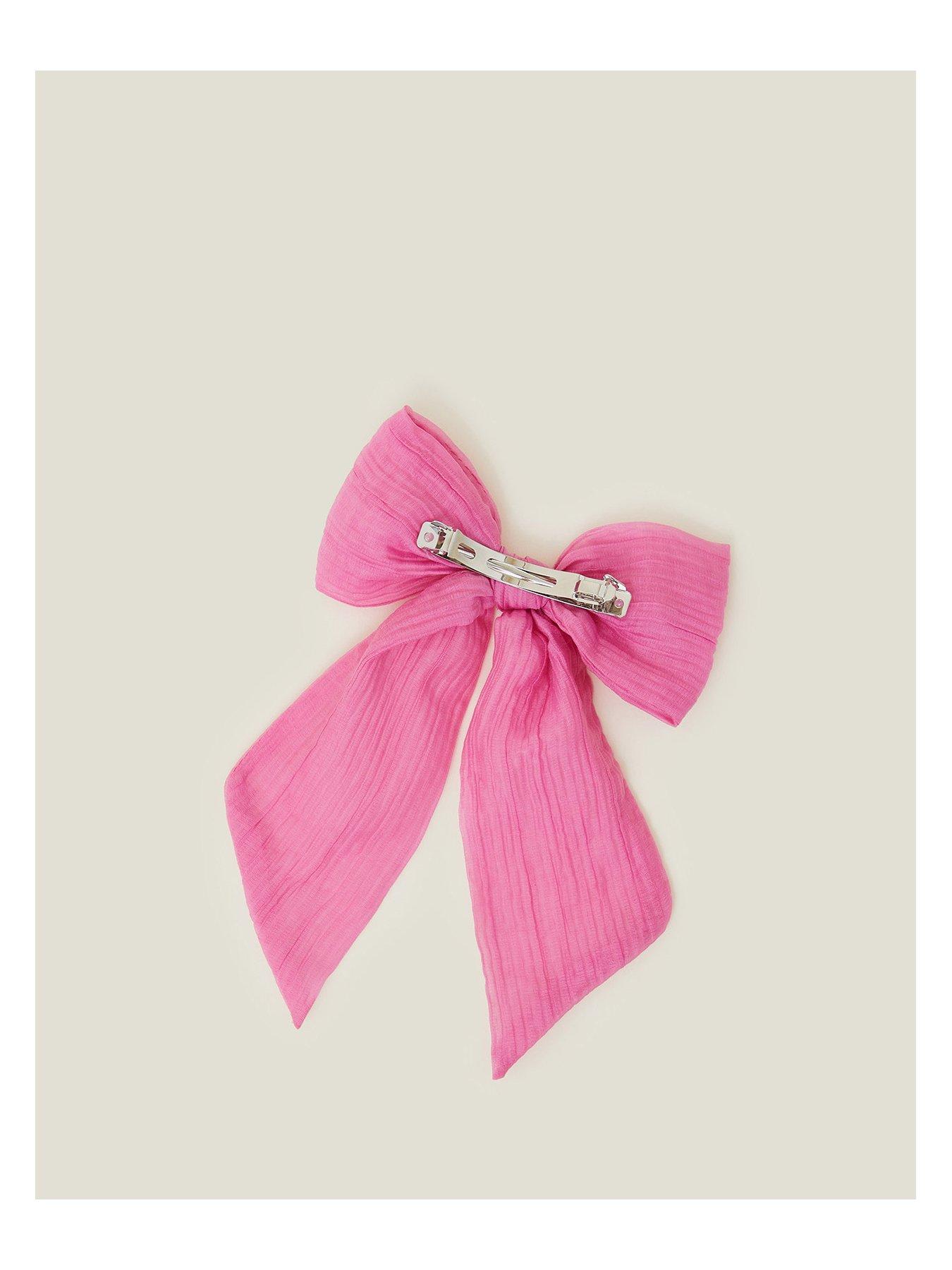 accessorize-textured-bow-clipback