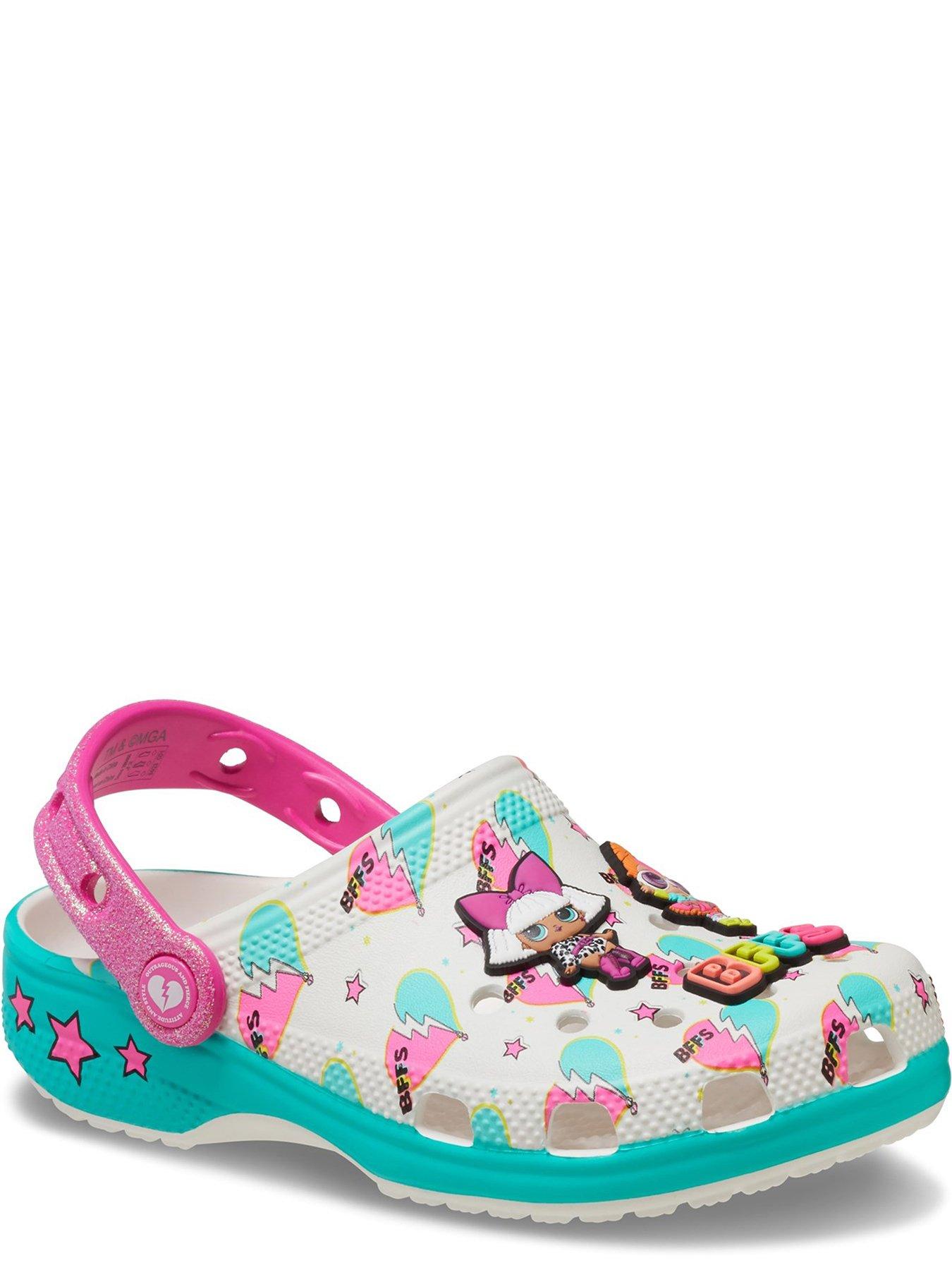 Image 2 of 6 of Crocs Crocs White Multi Lol Bff Toddler