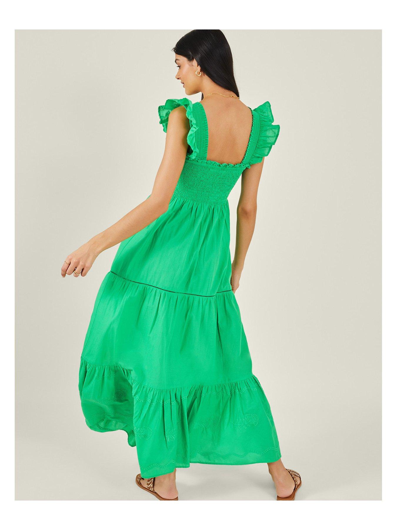 accessorize-tiered-maxi-dress-greenstillFront