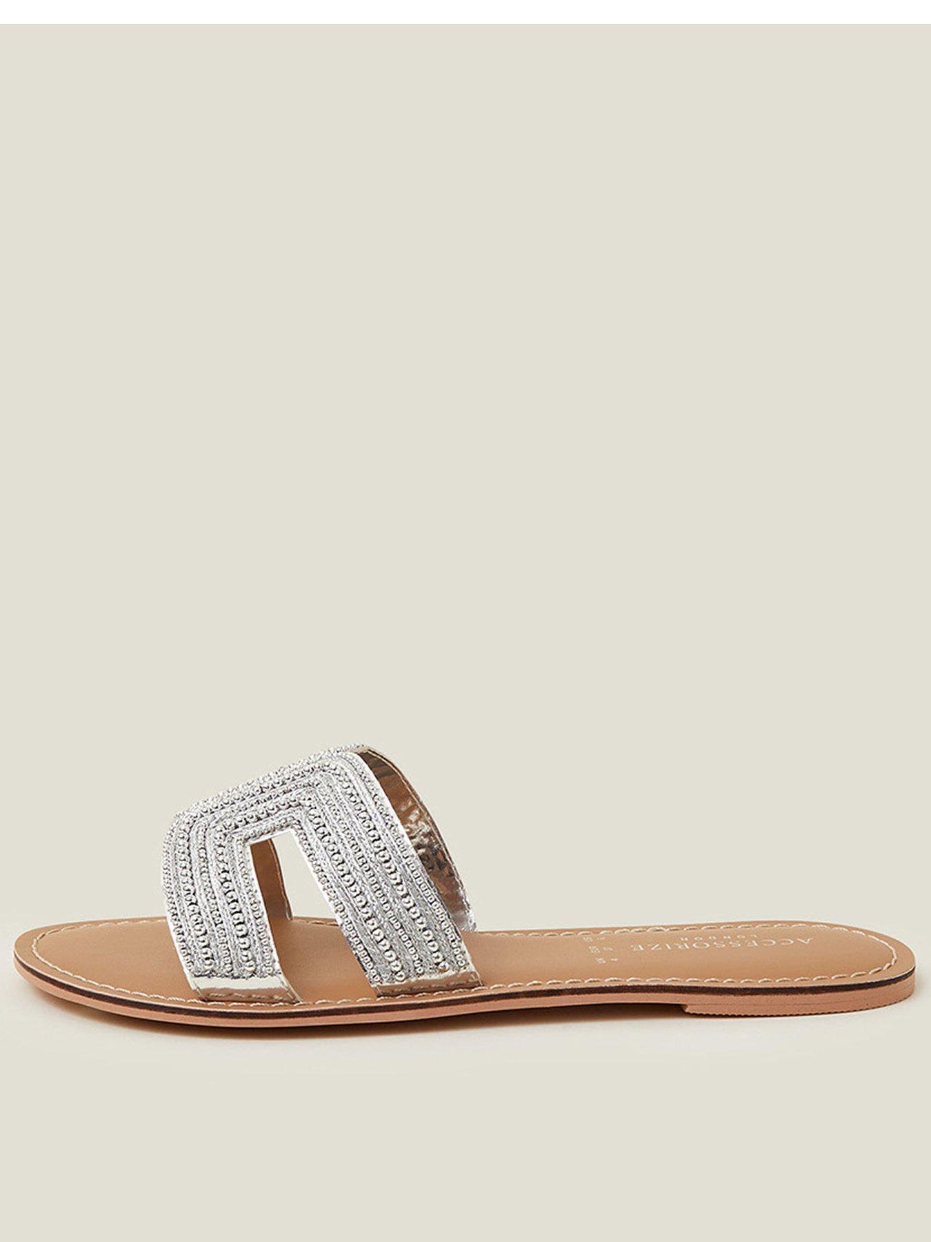 accessorize-bella-beaded-sandal-silver