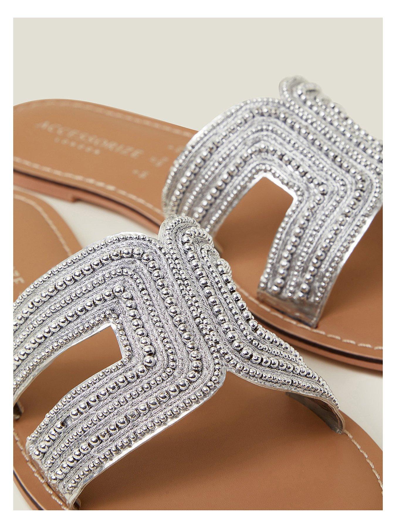 accessorize-bella-beaded-sandal-silveroutfit