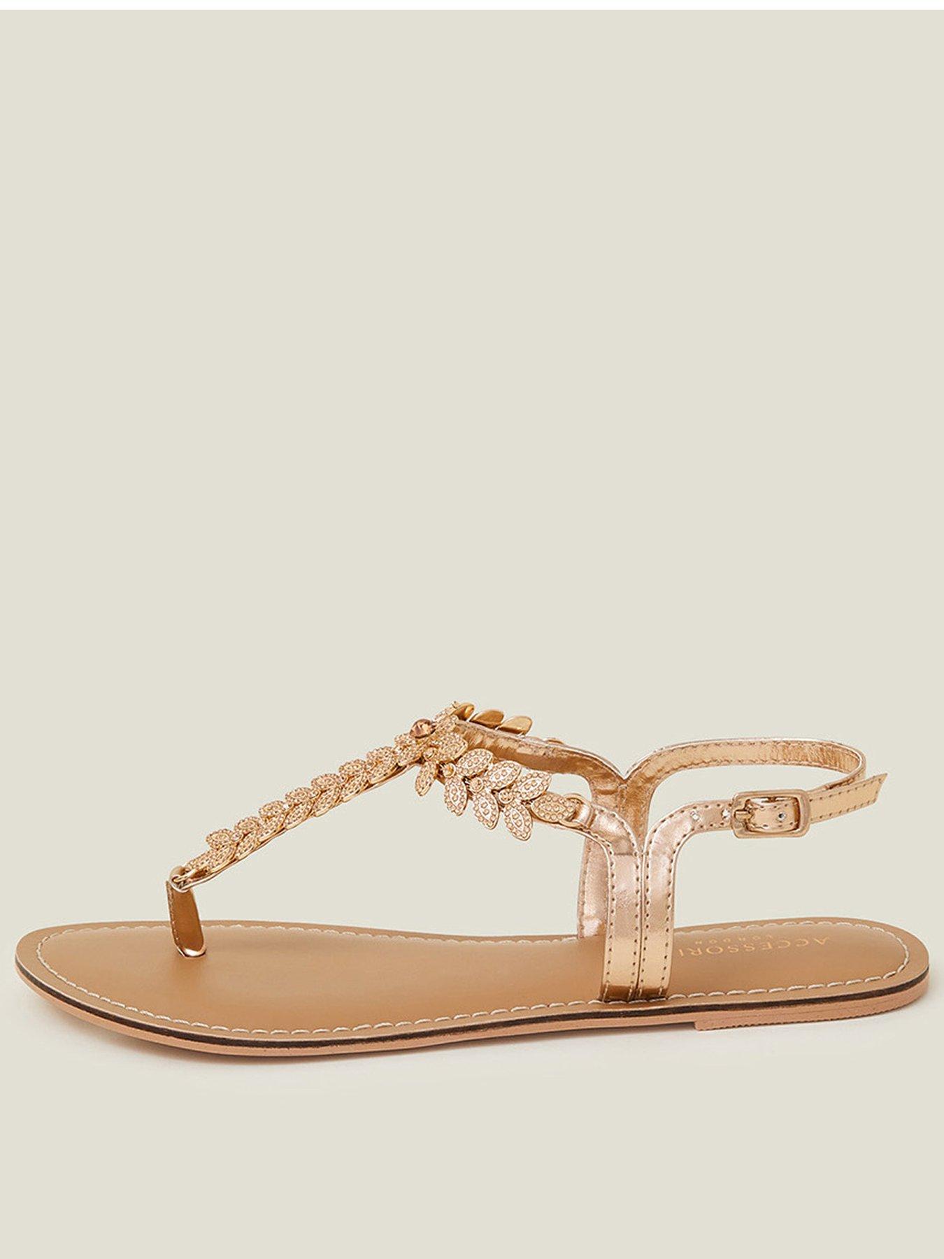 accessorize-diamante-leaf-embellished-sandals-pink