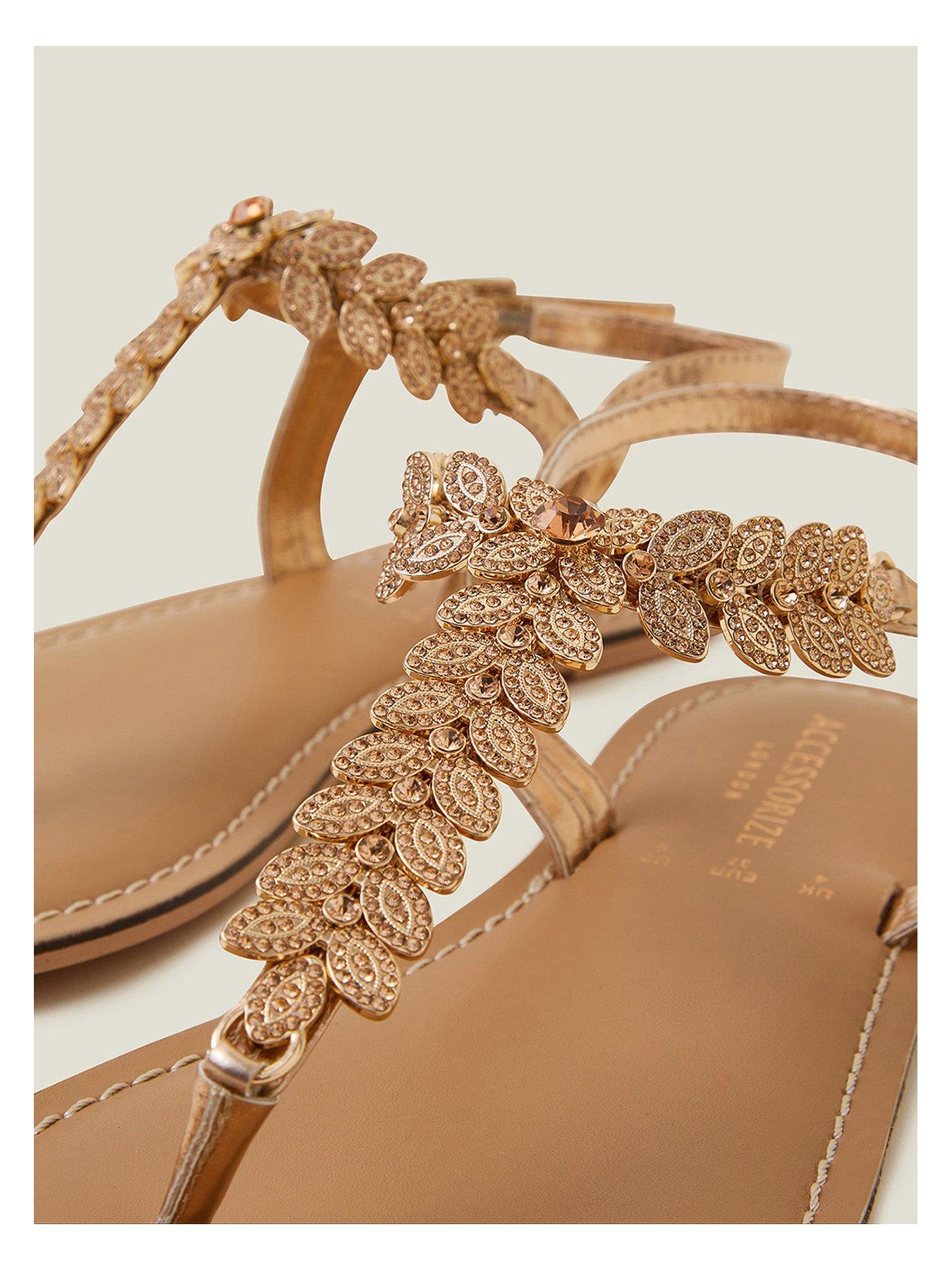 accessorize-diamante-leaf-embellished-sandals-pinkoutfit