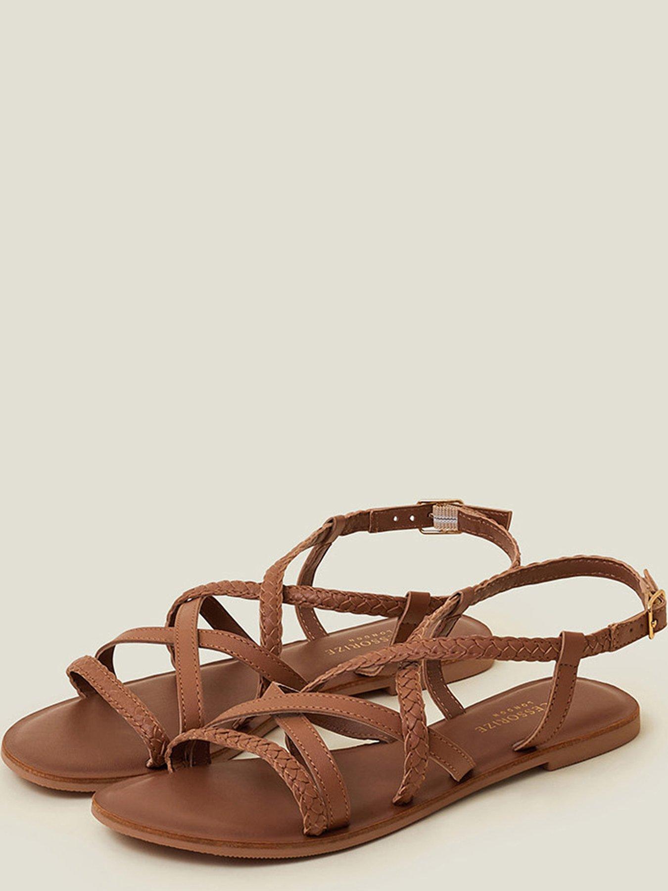 accessorize-plaited-strappy-sandal-brownstillFront