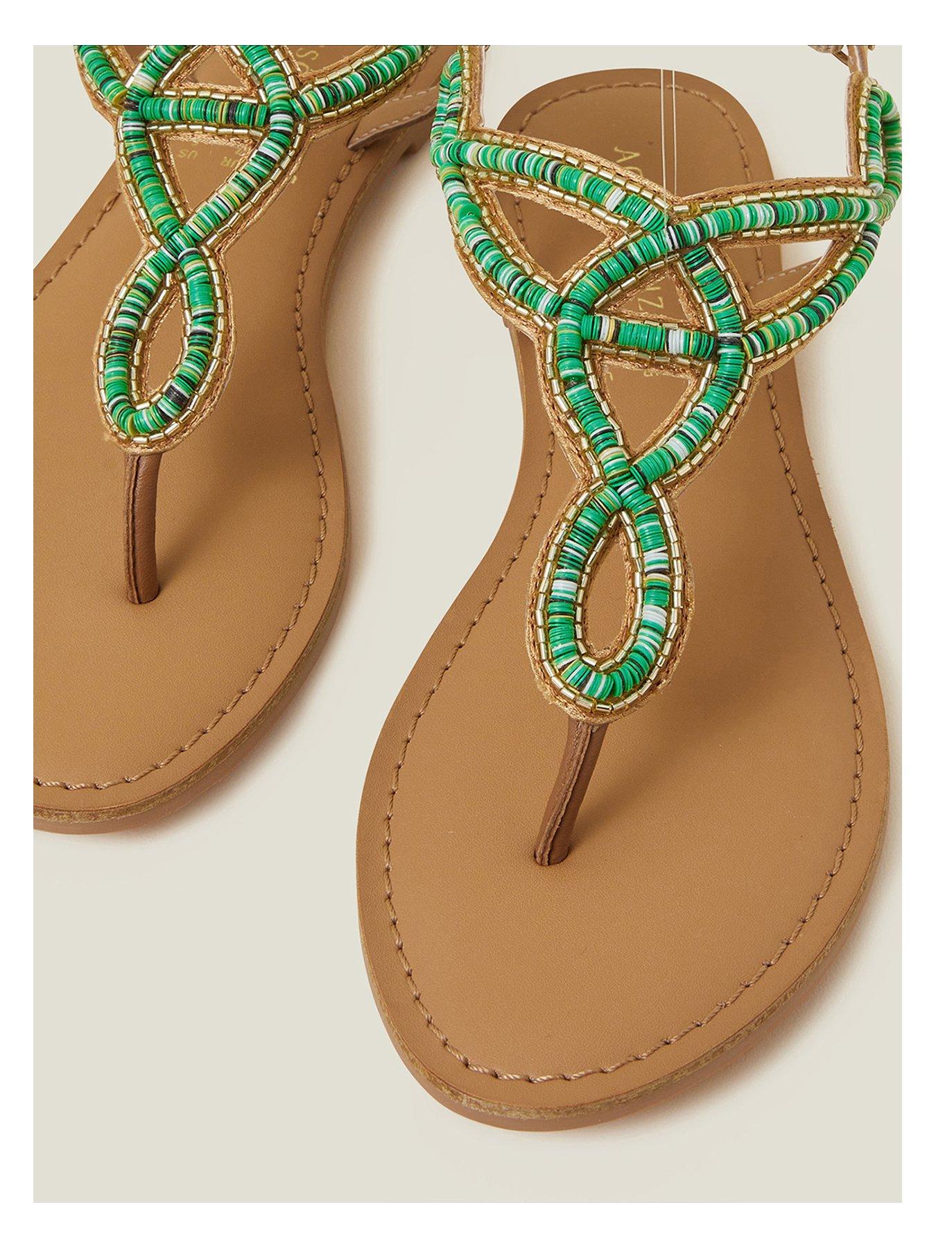 accessorize-beaded-cut-out-sandals-greenoutfit