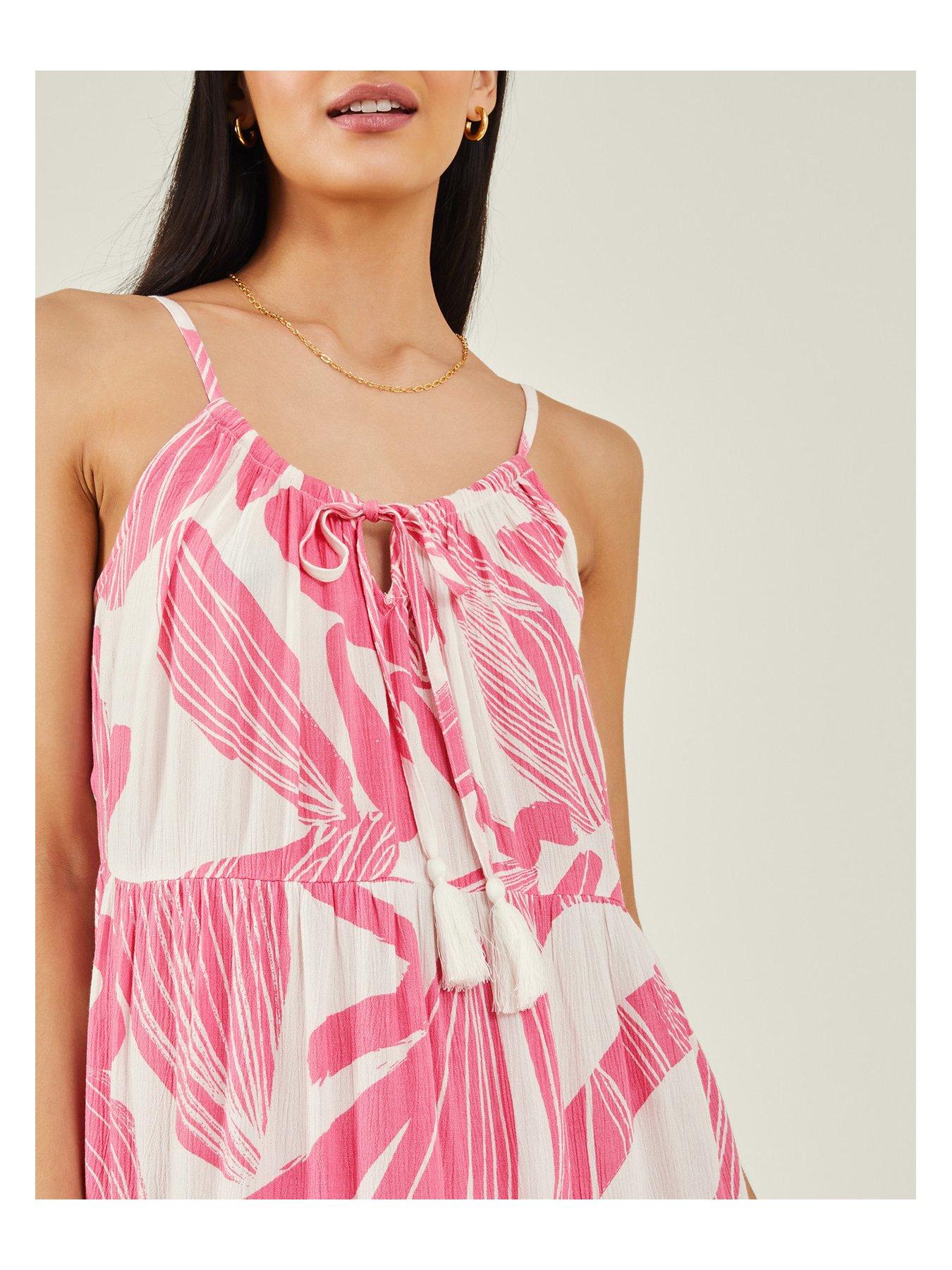 accessorize-squiggle-print-short-dress-pinkoutfit