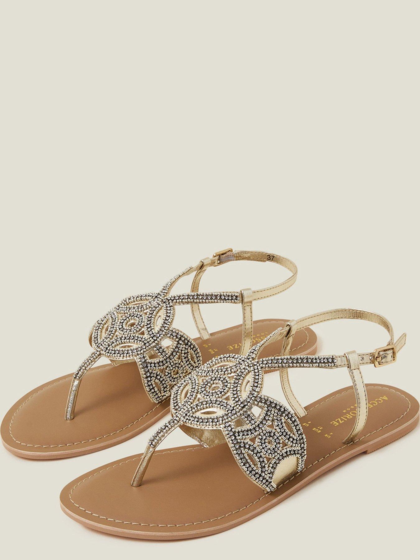 accessorize-sparkle-circle-sandals-goldstillFront