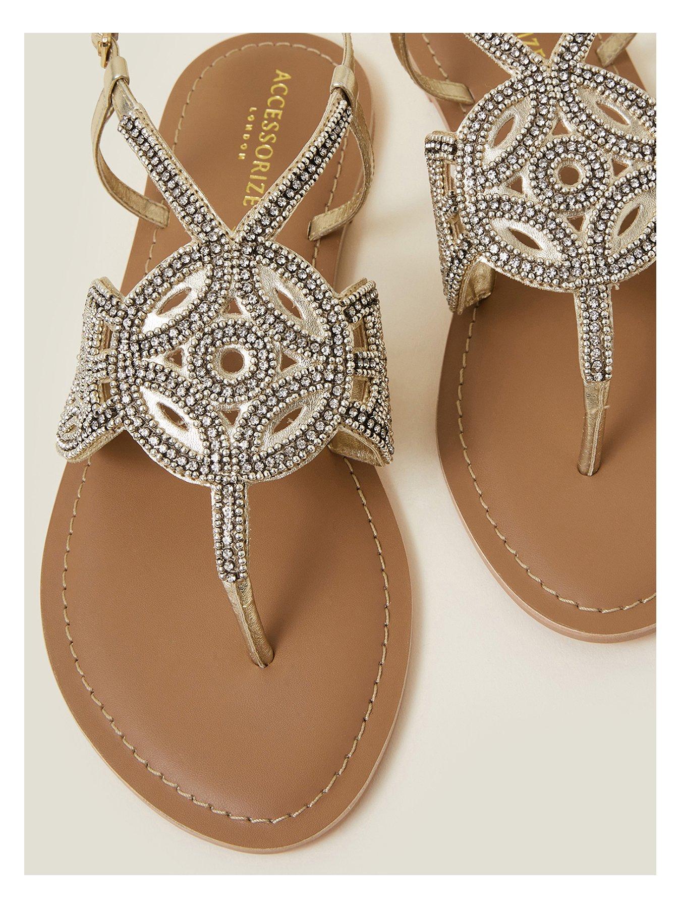 accessorize-sparkle-circle-sandals-goldoutfit