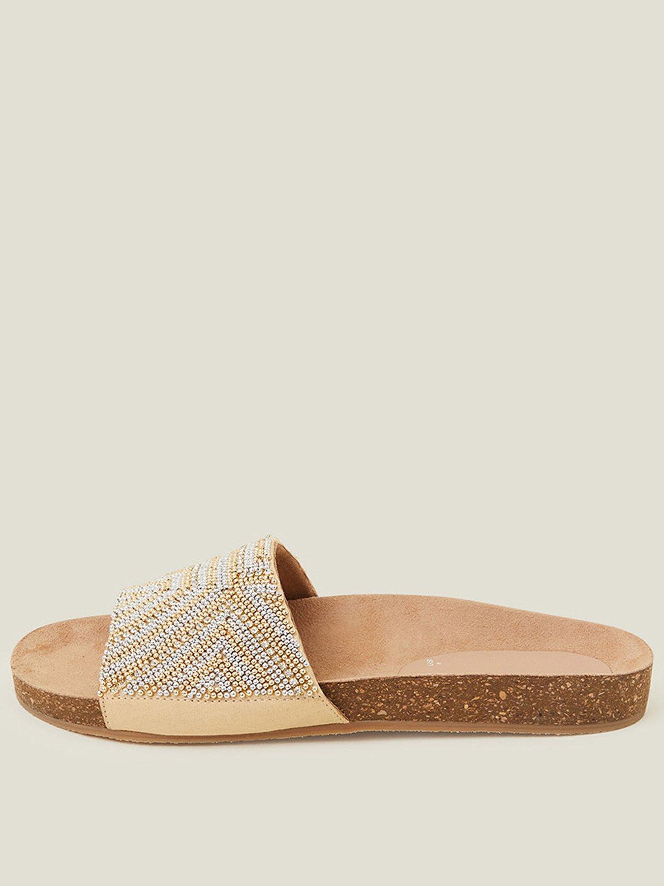 accessorize-sparkle-footbed-gold