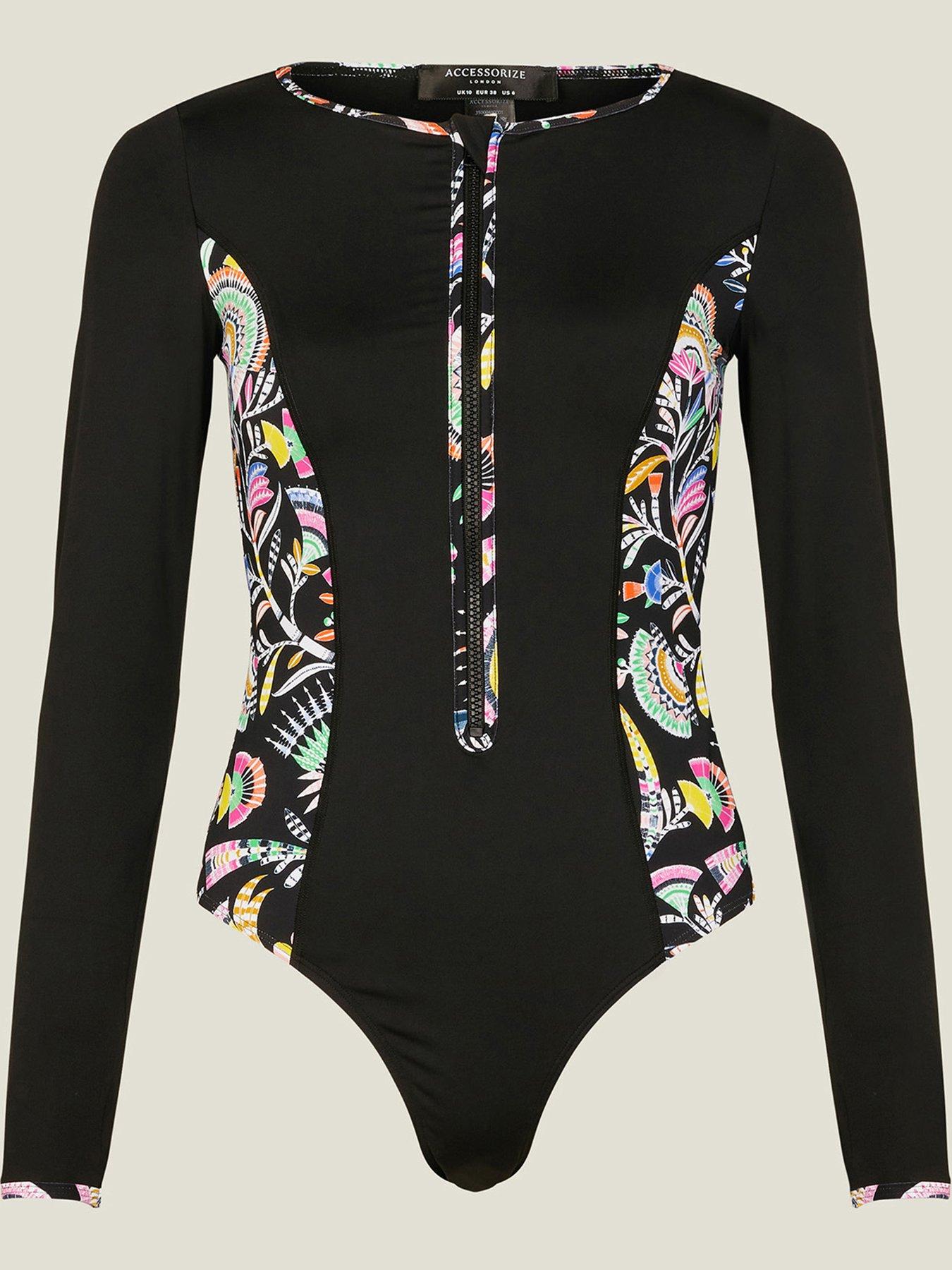 accessorize-long-sleeve-panel-swimsuit-blackback