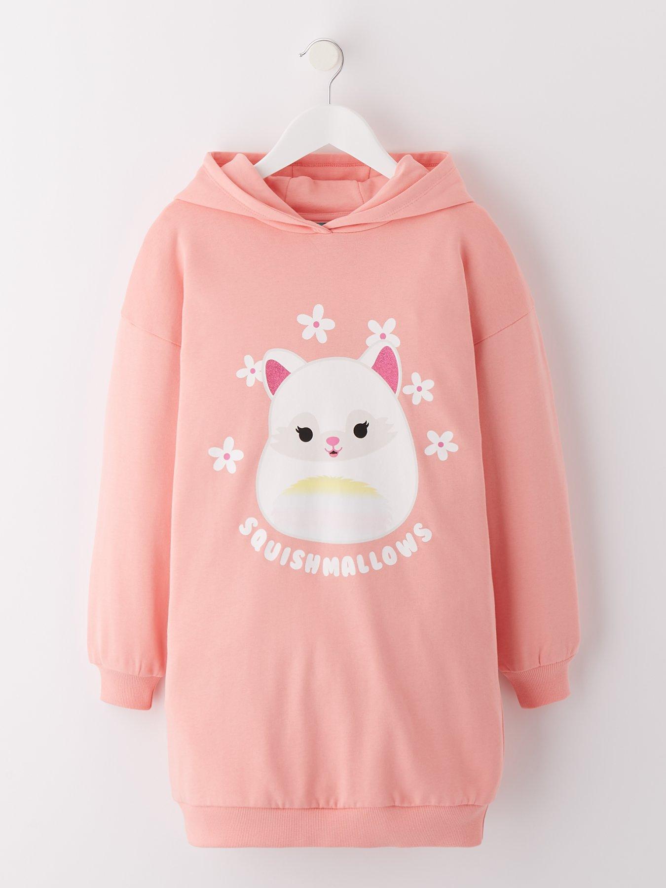 squishmallows-squishmallow-hoodie-dress-pink