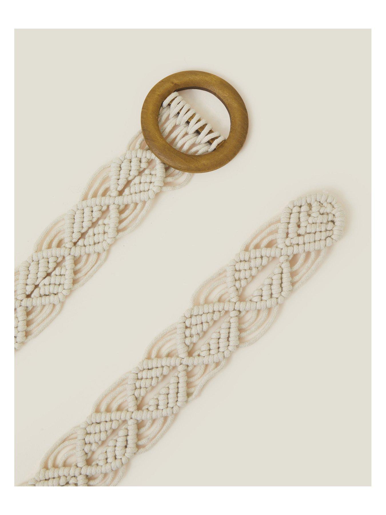 Image 3 of 3 of Accessorize Macrame Belt