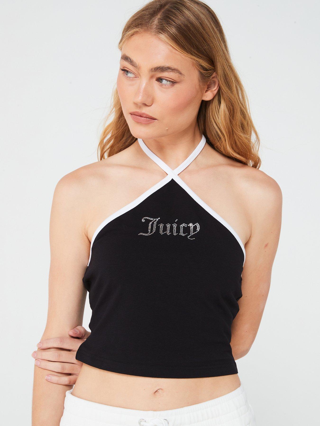 juicy-couture-halter-strap-jersey-top-with-diamante-logo-black