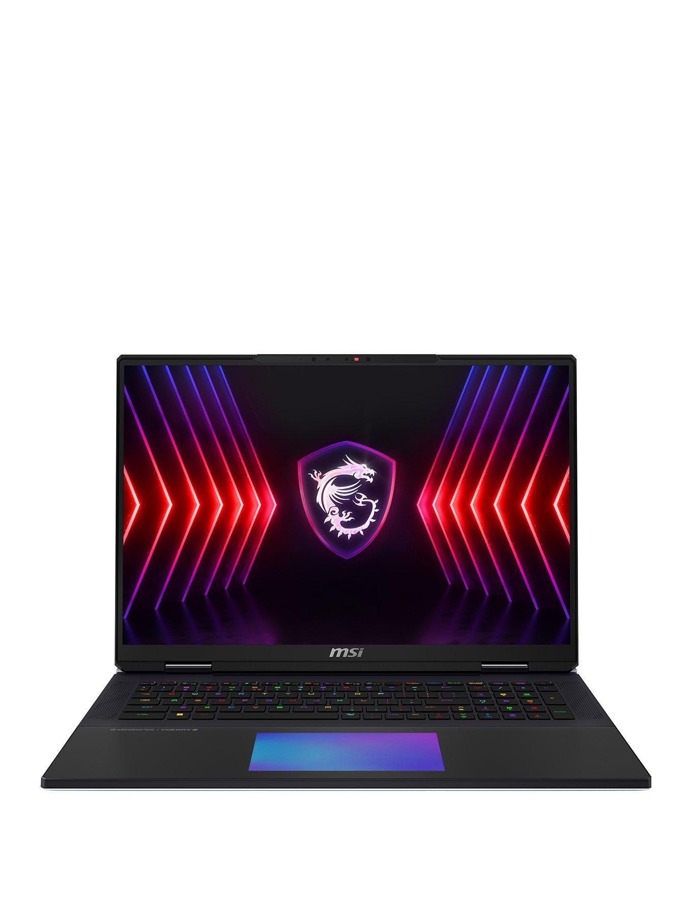 undefined MSI Titan NVIDIA RTX 4080, Intel Core i9, 32GB RAM 2TB fast SSD storage, 18in Gaming Laptop UHD+