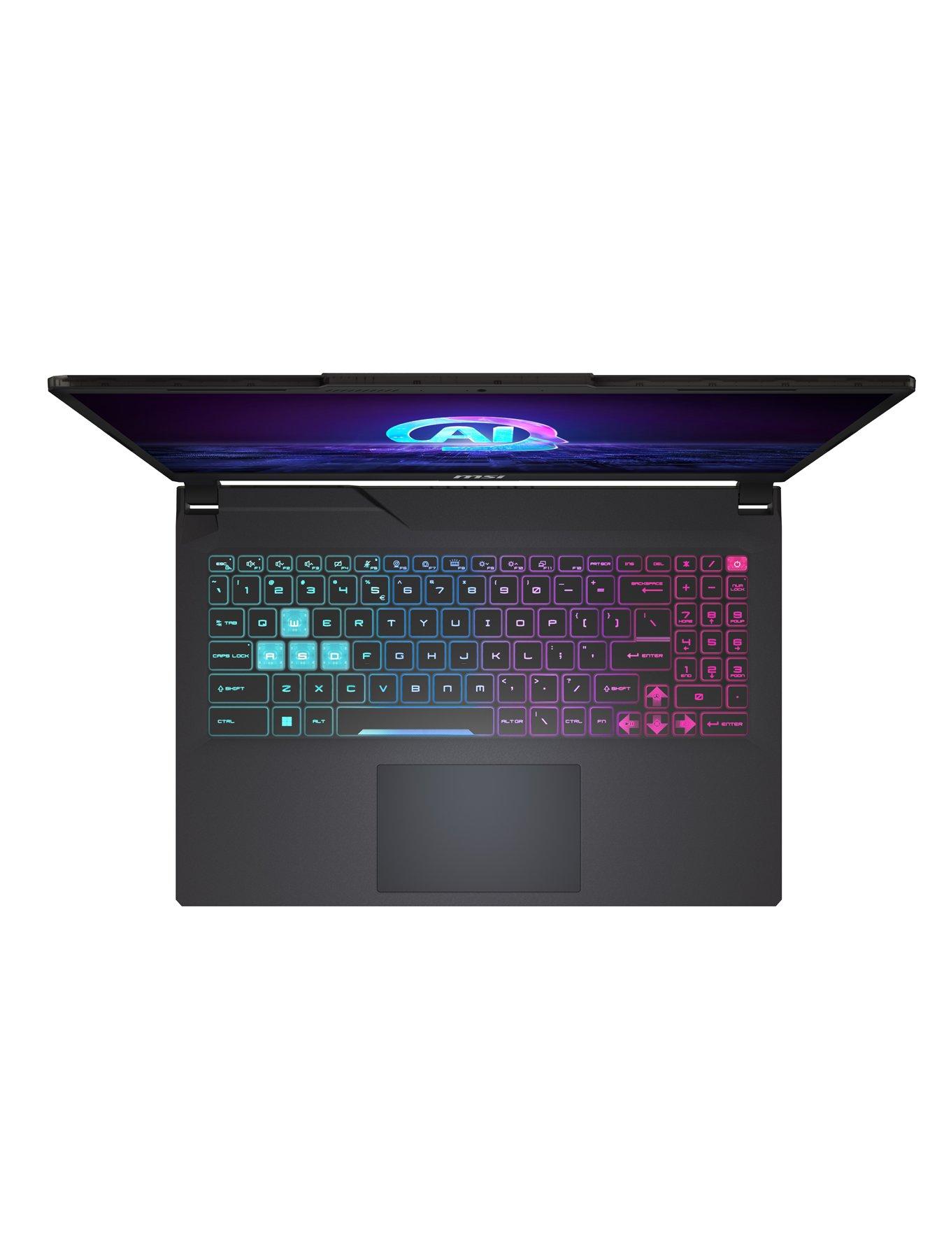 Image 6 of 7 of MSI MSI Cyborg NVIDIA RTX 4060, Intel Core Ultra 7, 8GB RAM 512GB fast SSD storage, 15in Gaming Laptop FHD