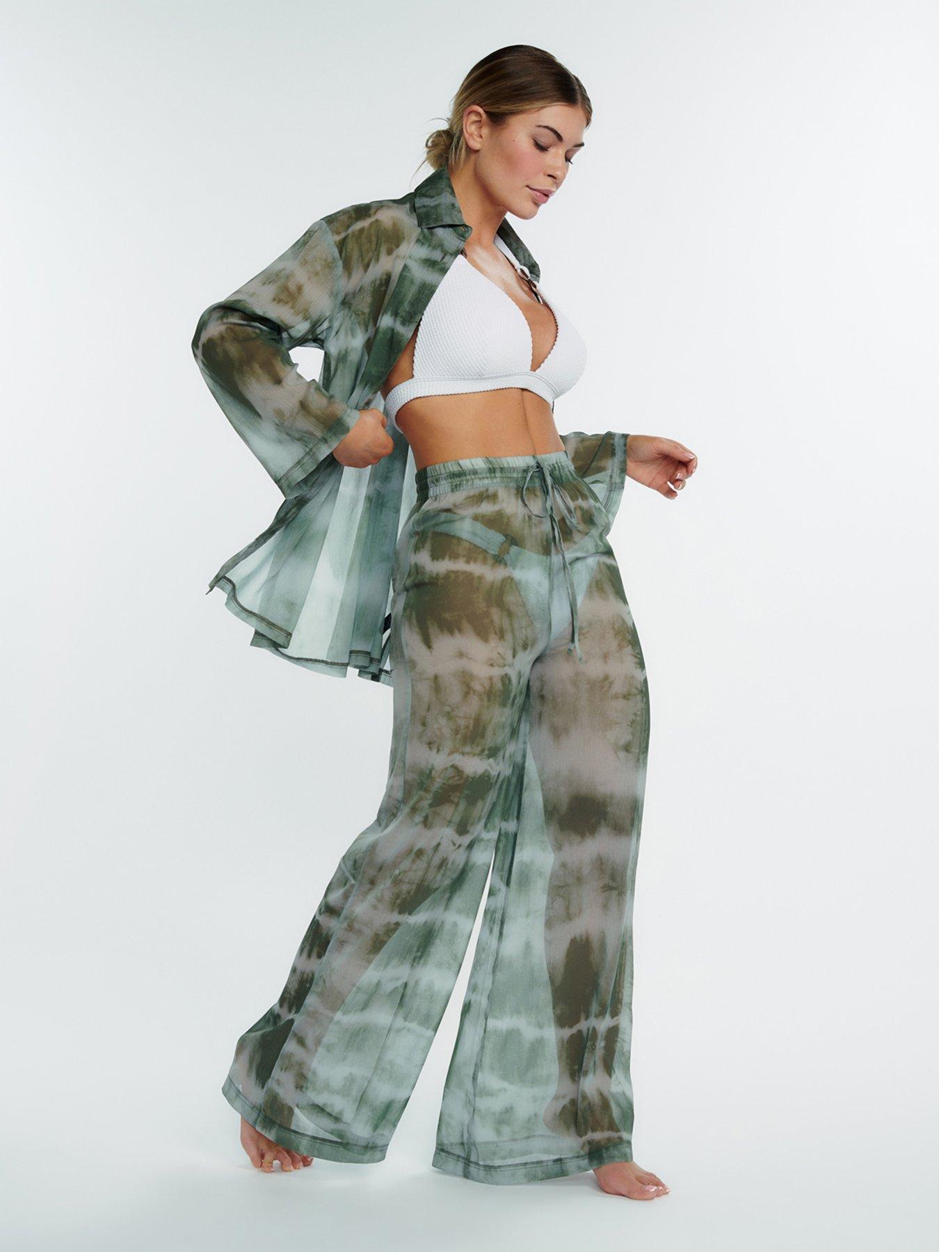 boux-avenue-boux-avenue-wide-lef-chiffon-trouser-green-mix