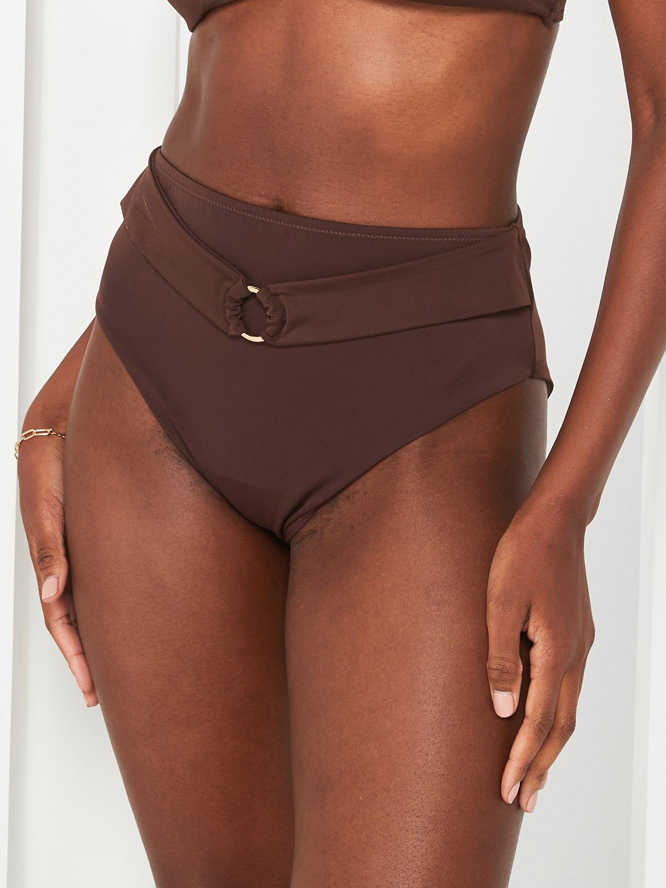 boux-avenue-rhodes-high-waist-bikini-brief-chocolatestillFront