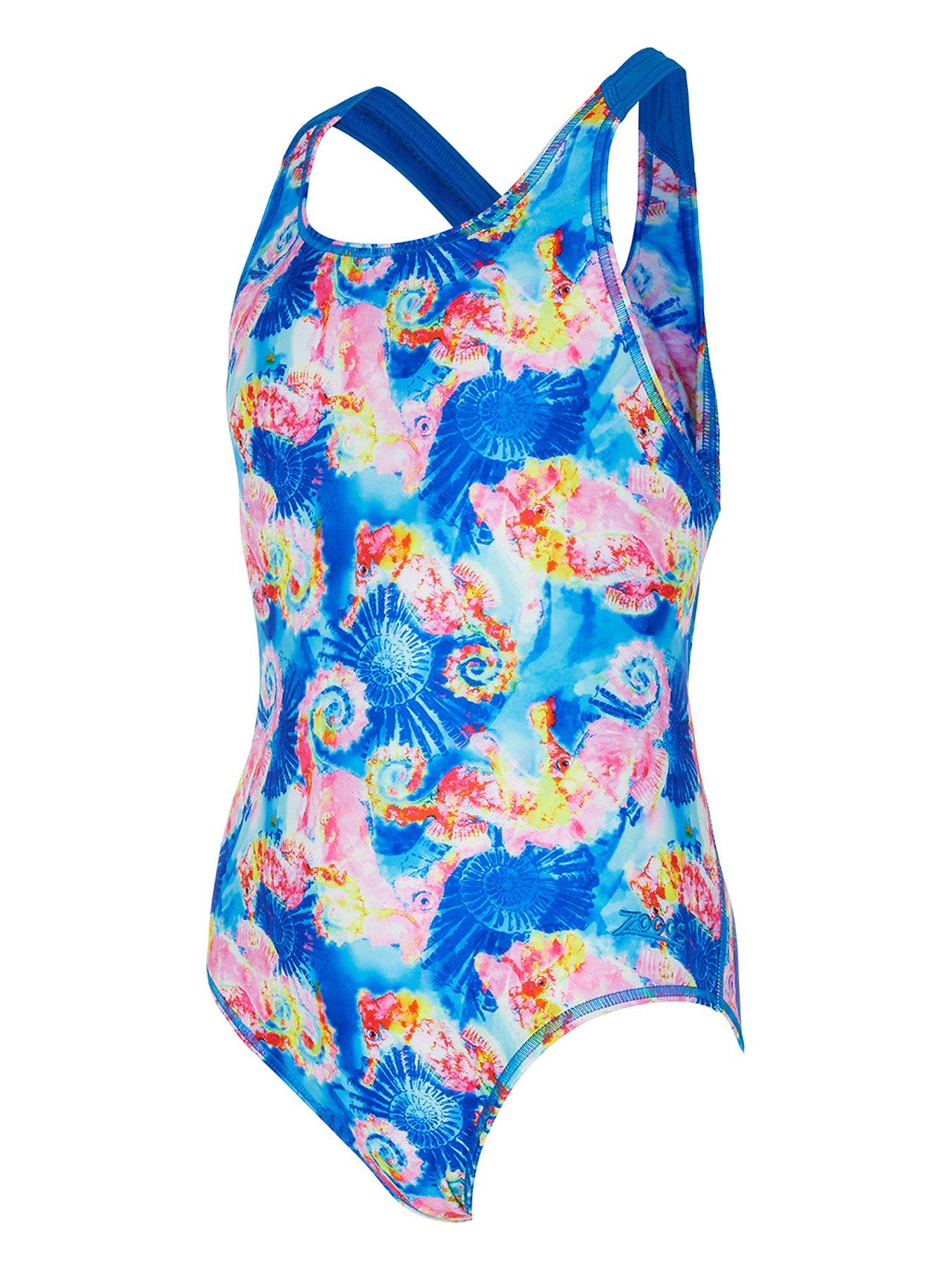 zoggs-aqua-pony-flyback-girls-swimsuit-blue