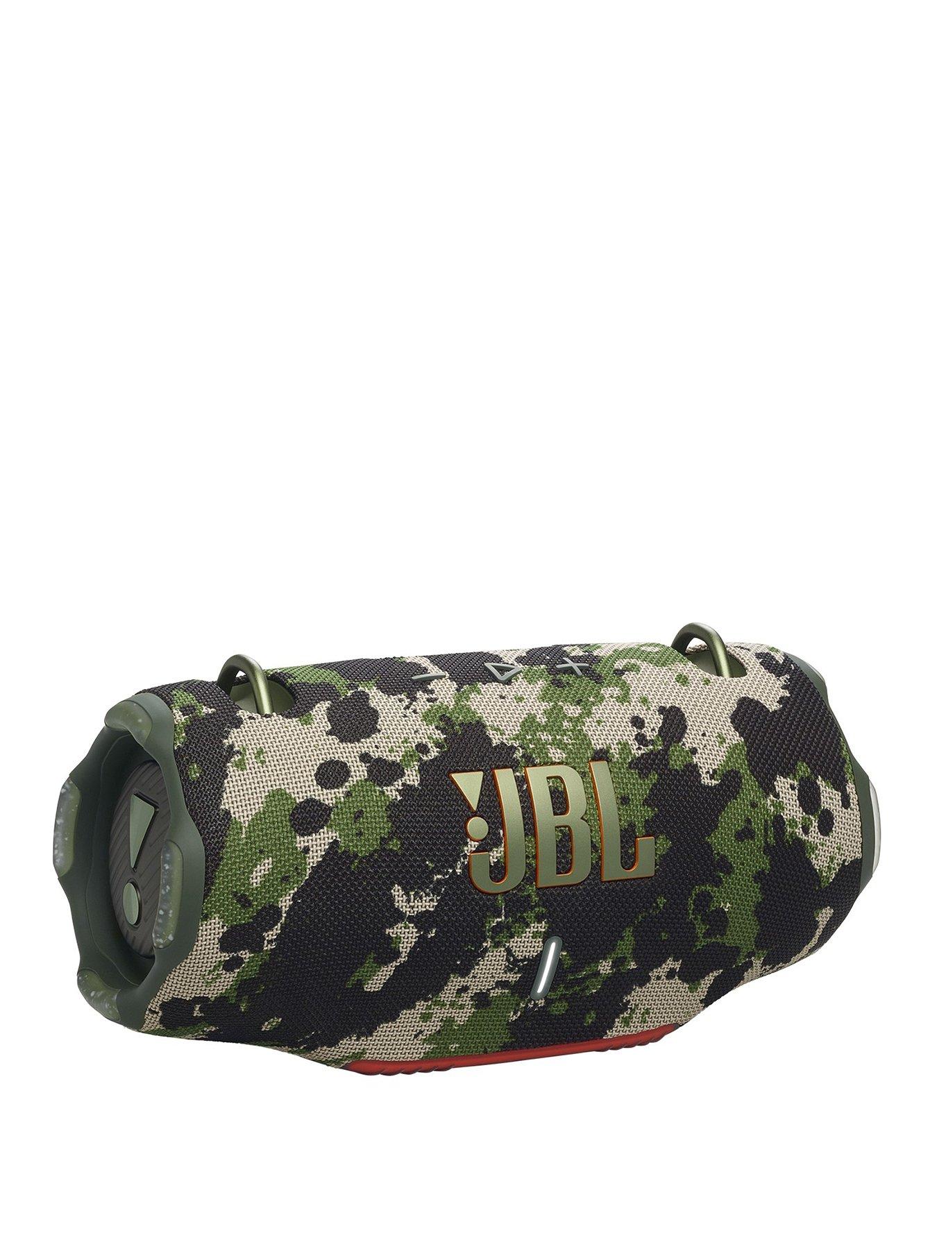 Image of JBL Xtreme 4 Portable Bluetooth Speaker with built-in battery, IP68, charge out, Parrtyboost, UK Plug and strap