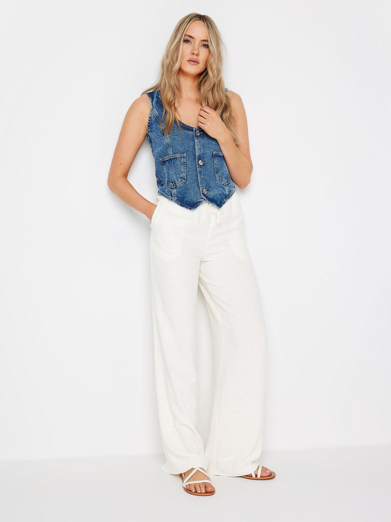 long-tall-sally-sand-linen-tie-waist-trousers-whiteback