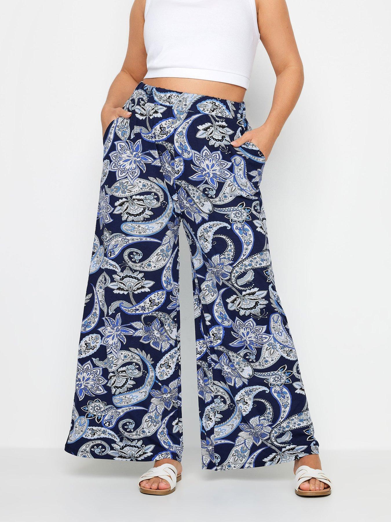 yours-curve-jersey-wide-leg-trousers-paisley