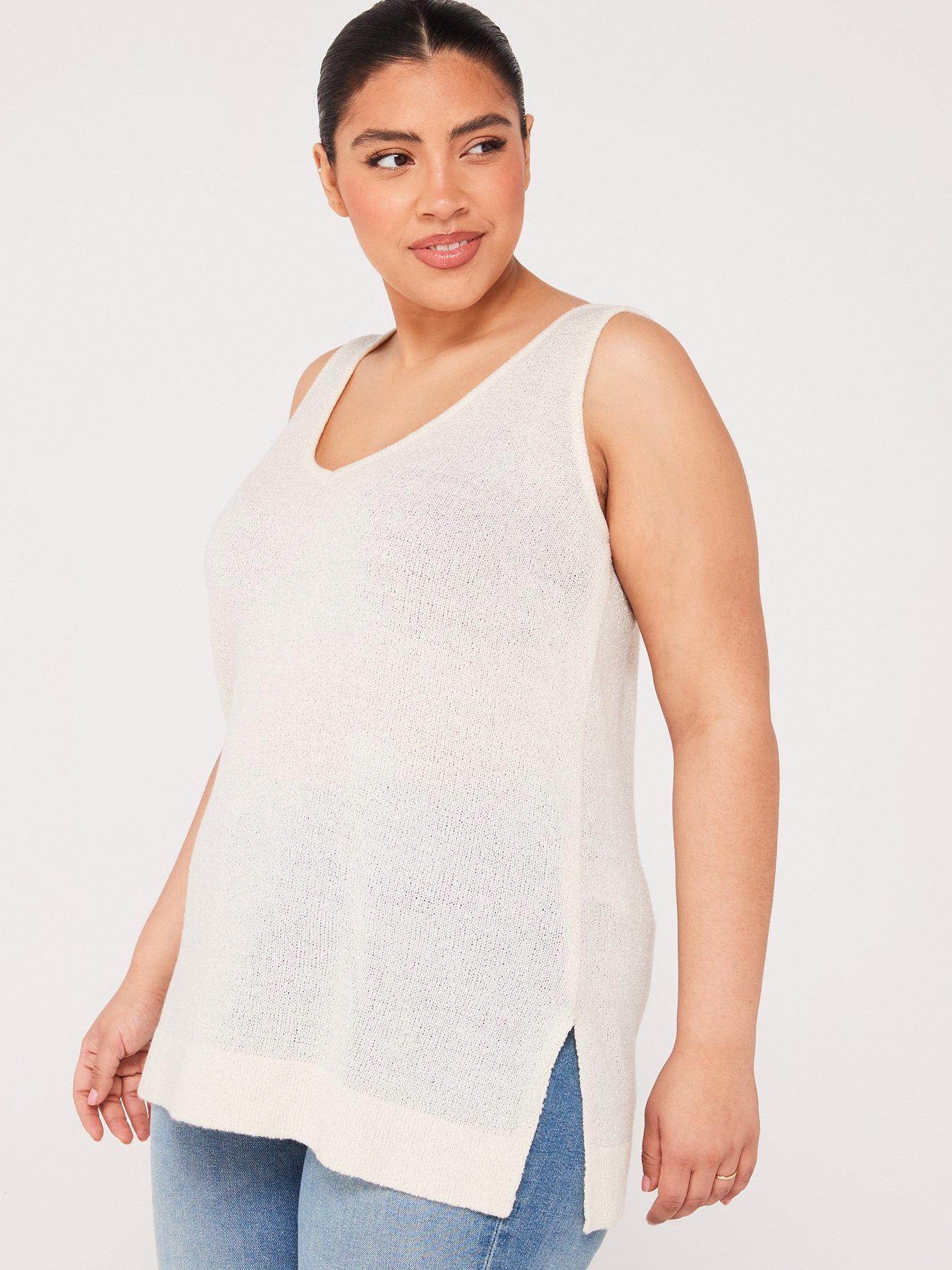 Womens Sleeveless Knitwear