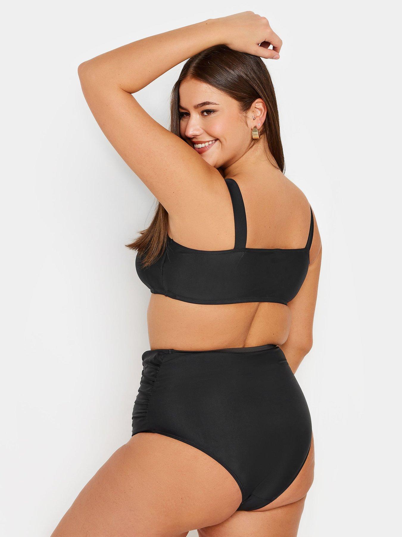 yours-curve-deco-trim-bikini-top-blackstillFront