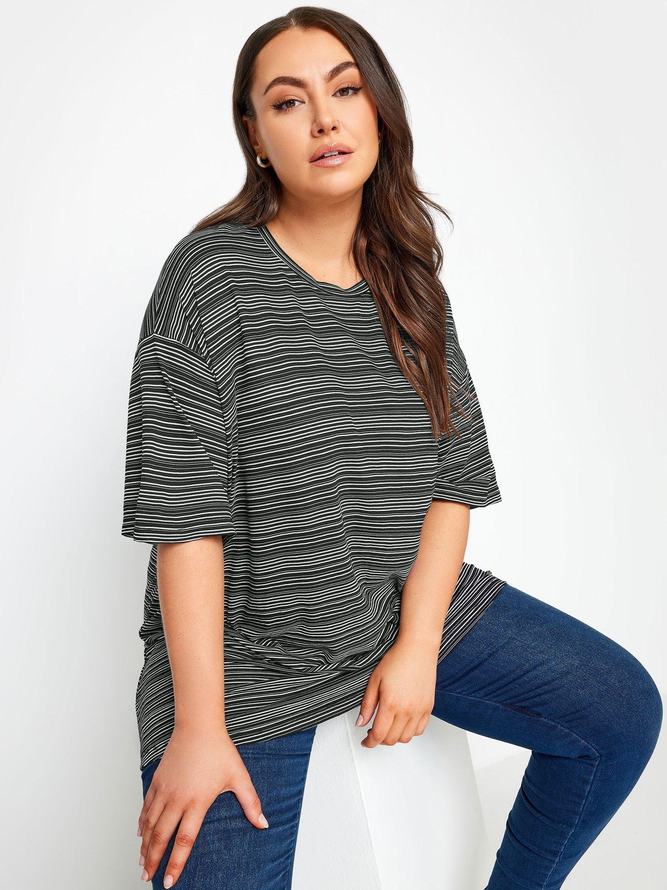 yours-curve-oversized-boxy-t-shirt-multi