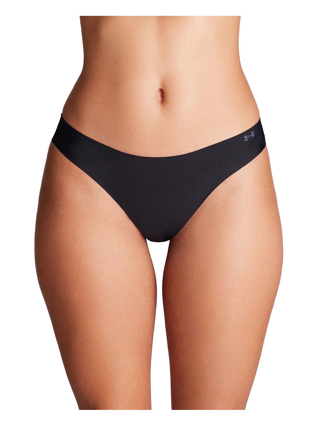 under-armour-womens-pure-stretch-no-show-3pk-solid-colour-thong-blackstillFront